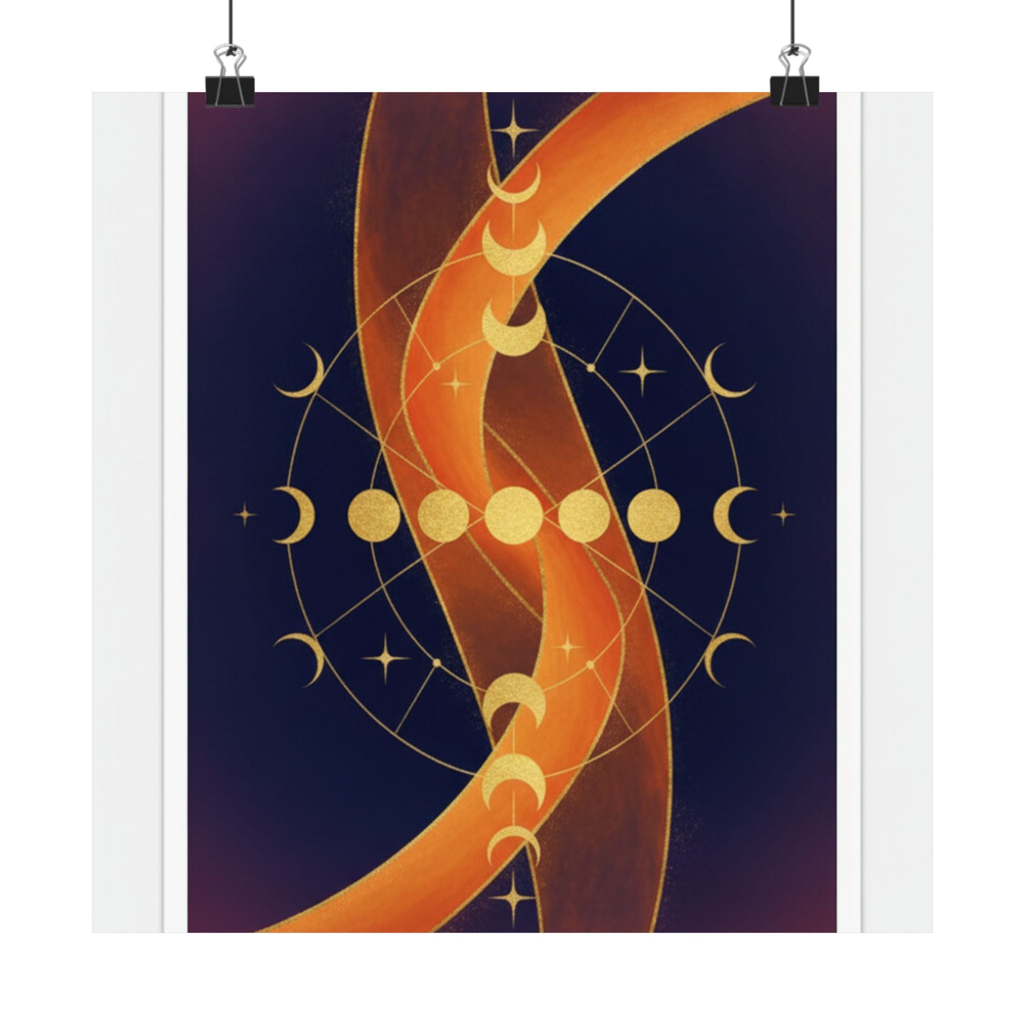 Celestial — Abstract — Matte Poster