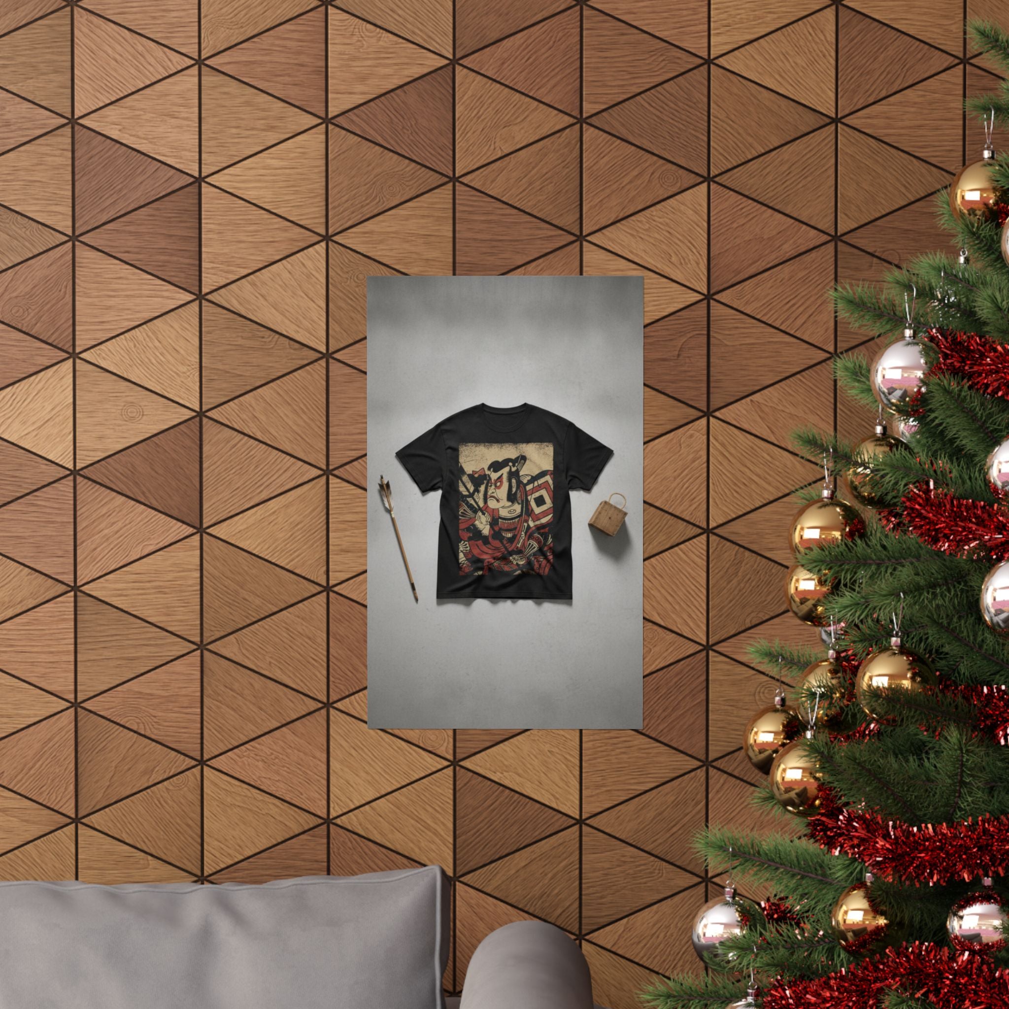 Product Marketing — An Actor Portrait (Wears A Danjuro Mon) — Matte Poster