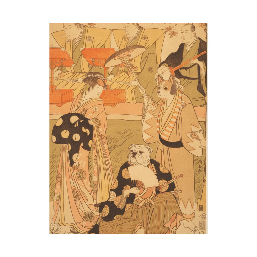 Southern Sunset — Theatrical Scene, With Musicians — Matte Poster