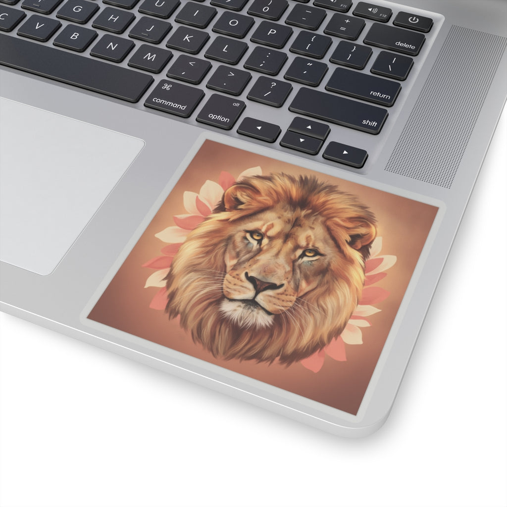 Southern Sunset — Lion — Kiss-Cut Sticker