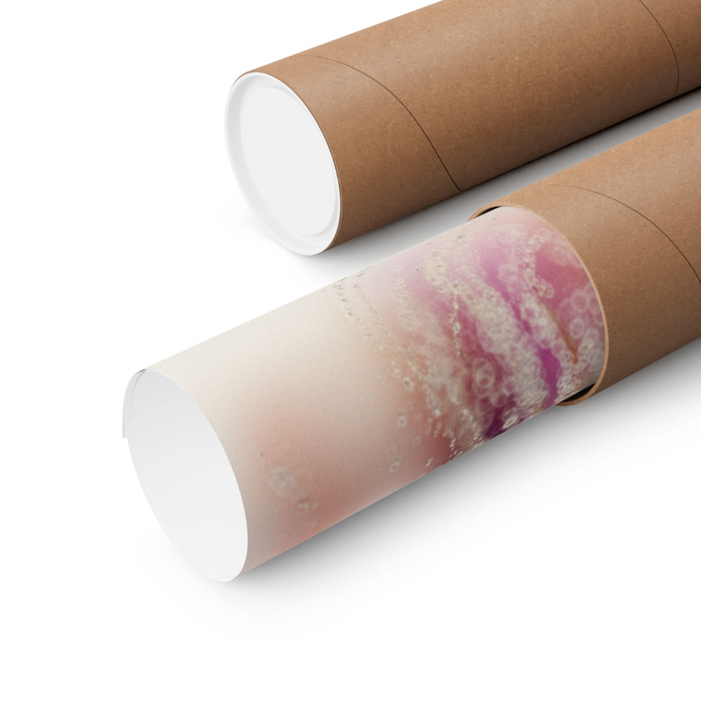 Dreamy Blurred Colour Cloud Abstract Art Poster