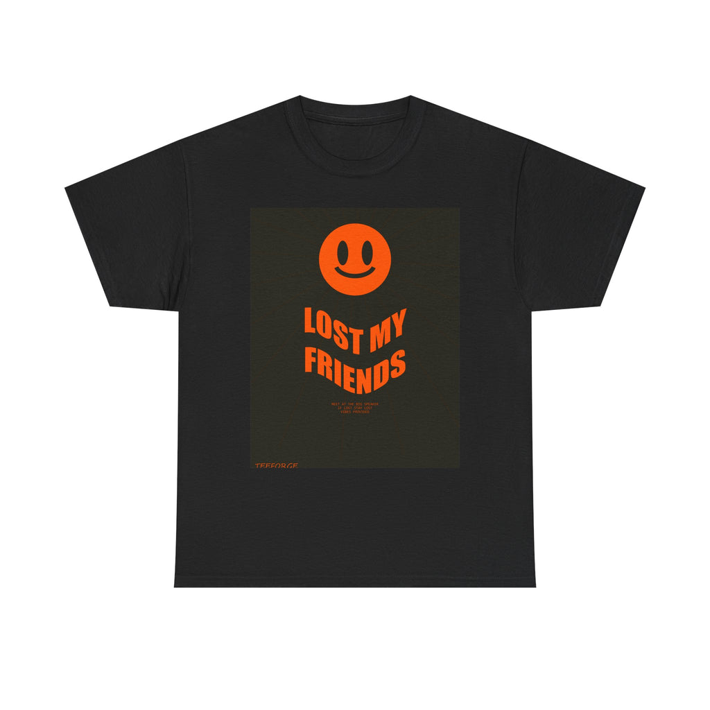 LOST MY FRIENDS graphic tee by Zukkay