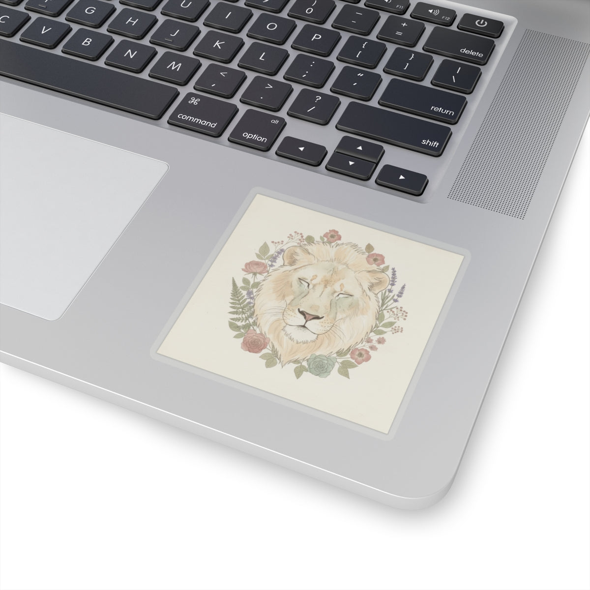 Botanical — Lion — Kiss-Cut Sticker