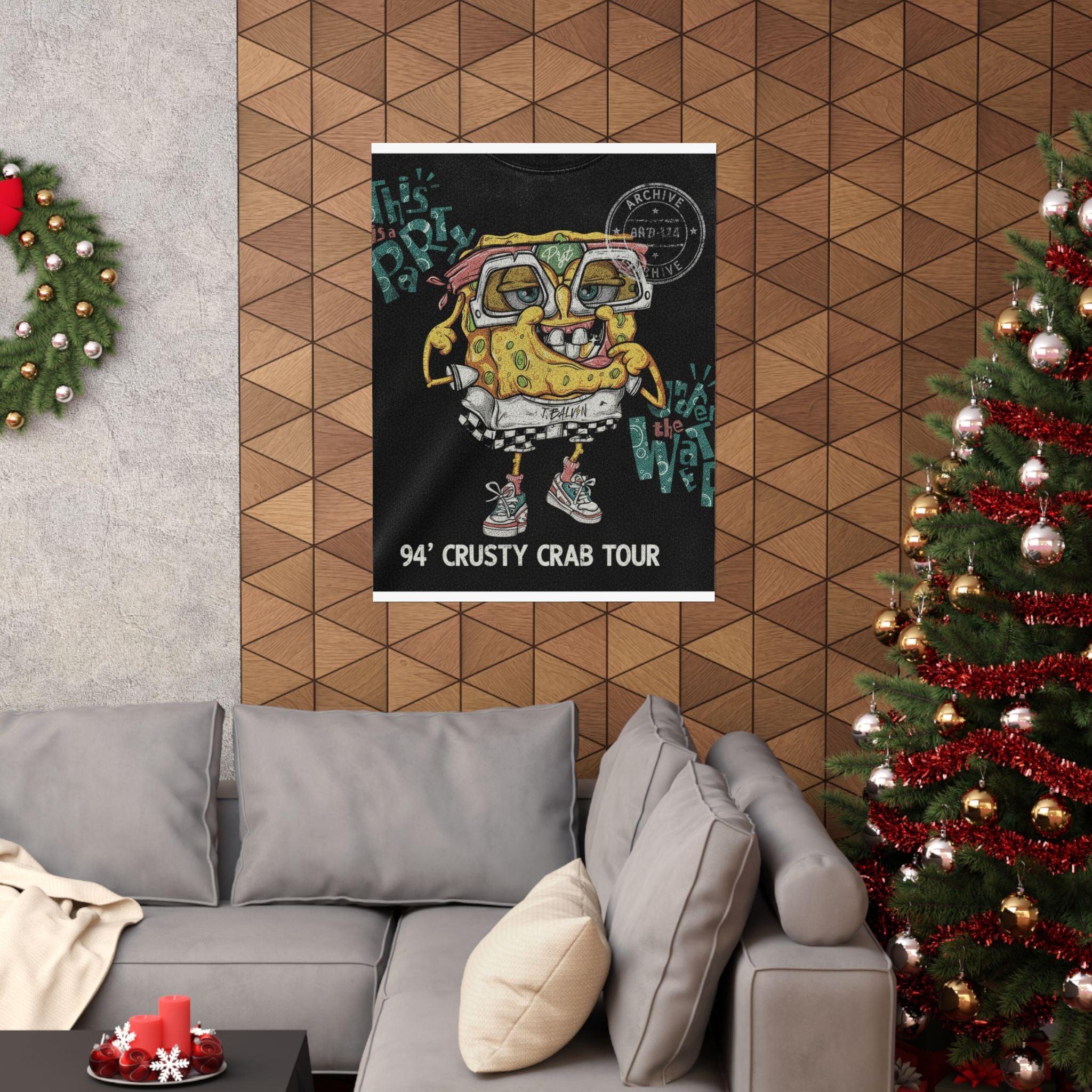 Vintage Bootleg — Sponge — Matte Poster