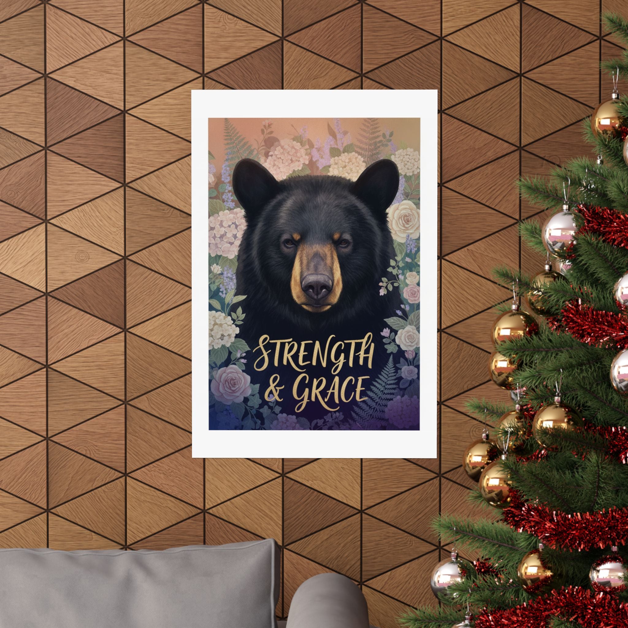 Affirmation — Bear — Matte Poster