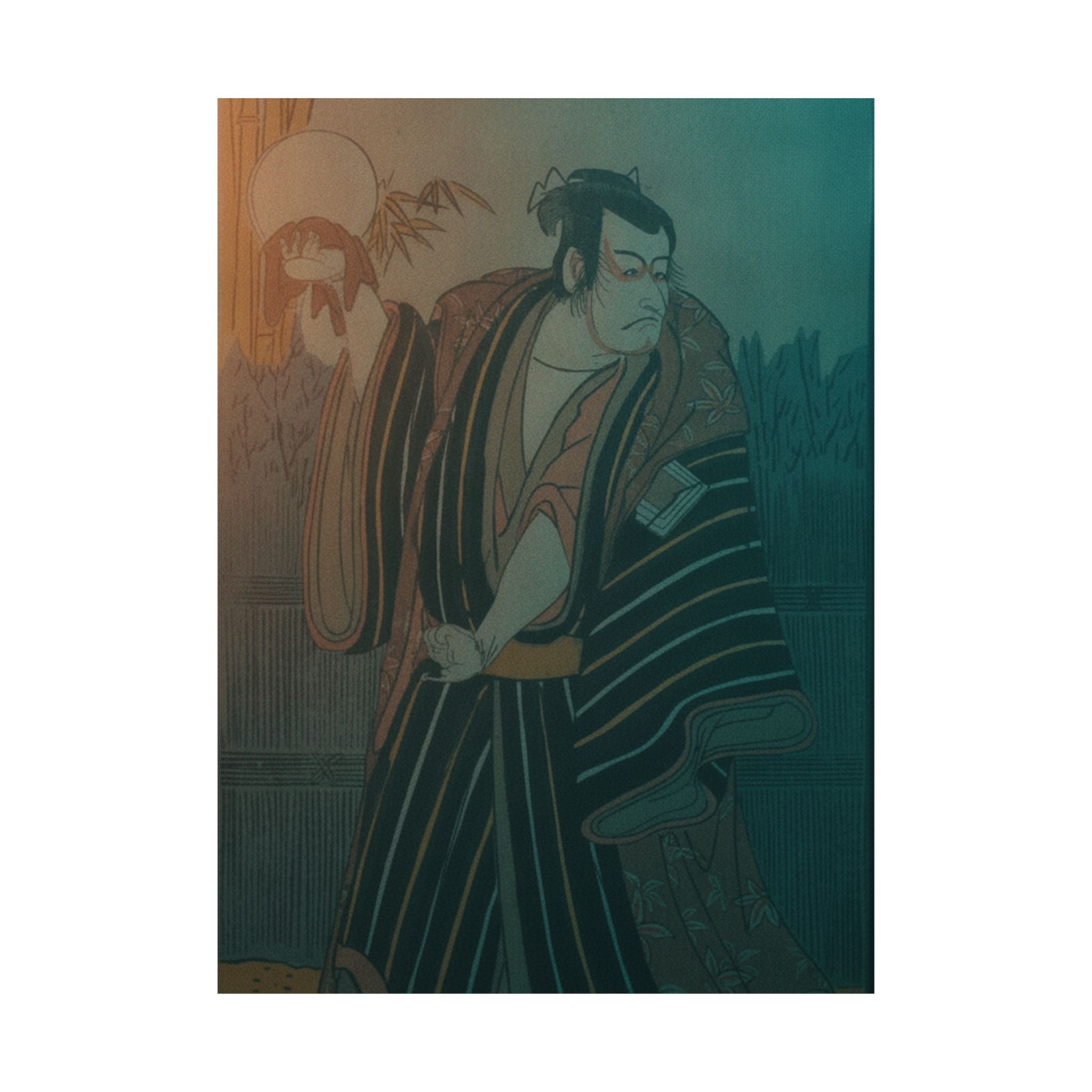 Cinematic — Kabuki Actor Ichikawa Danjūrō V — Matte Poster