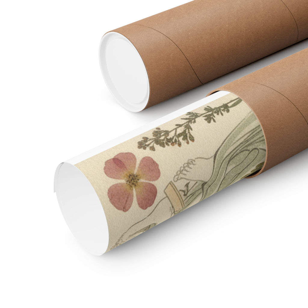 Botanical — Cutting The Toenails; The Toilet After The Bath — Matte Poster