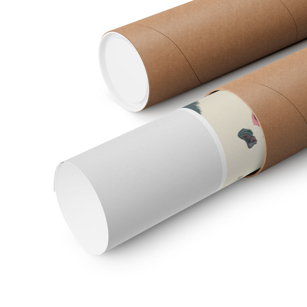 Product Marketing — The Warrior Slaying The Giant White Hihi — Matte Poster