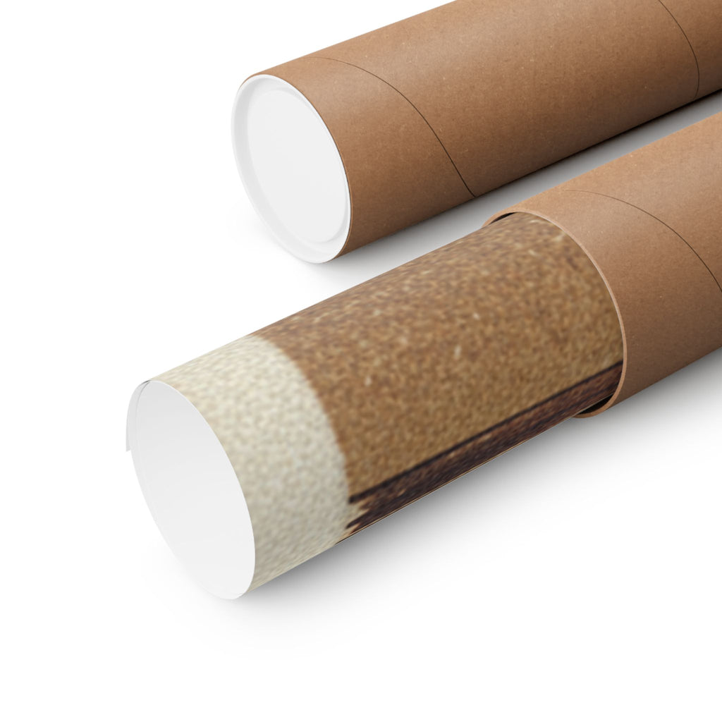 Japanese Street — The Third Otani Hiroji As A Samurai Of High Rank Standing In A Room — Matte Poster