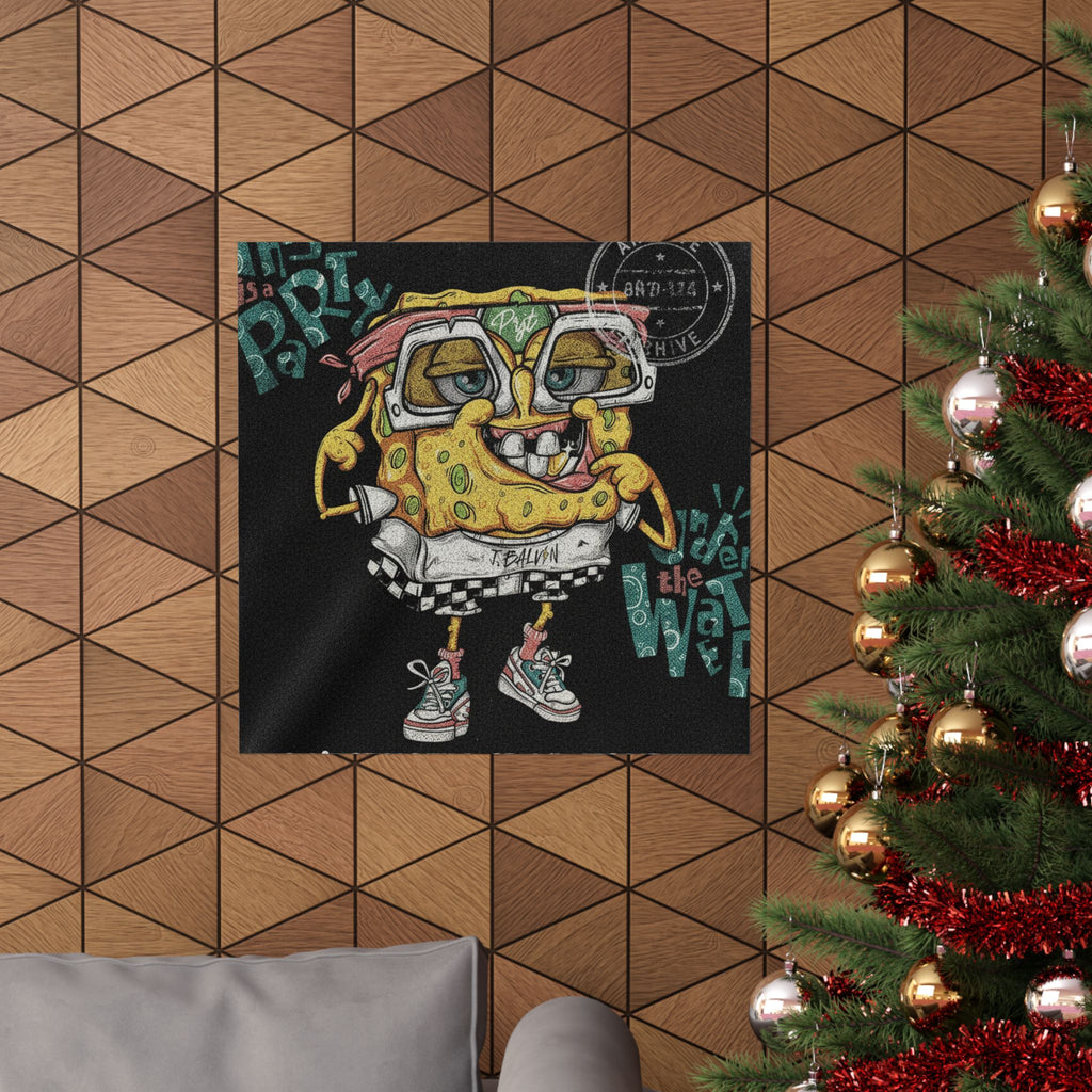 Vintage Bootleg — Sponge — Matte Poster
