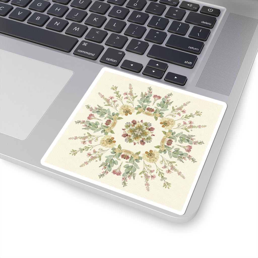 Botanical kiss-cut sticker — product view 7