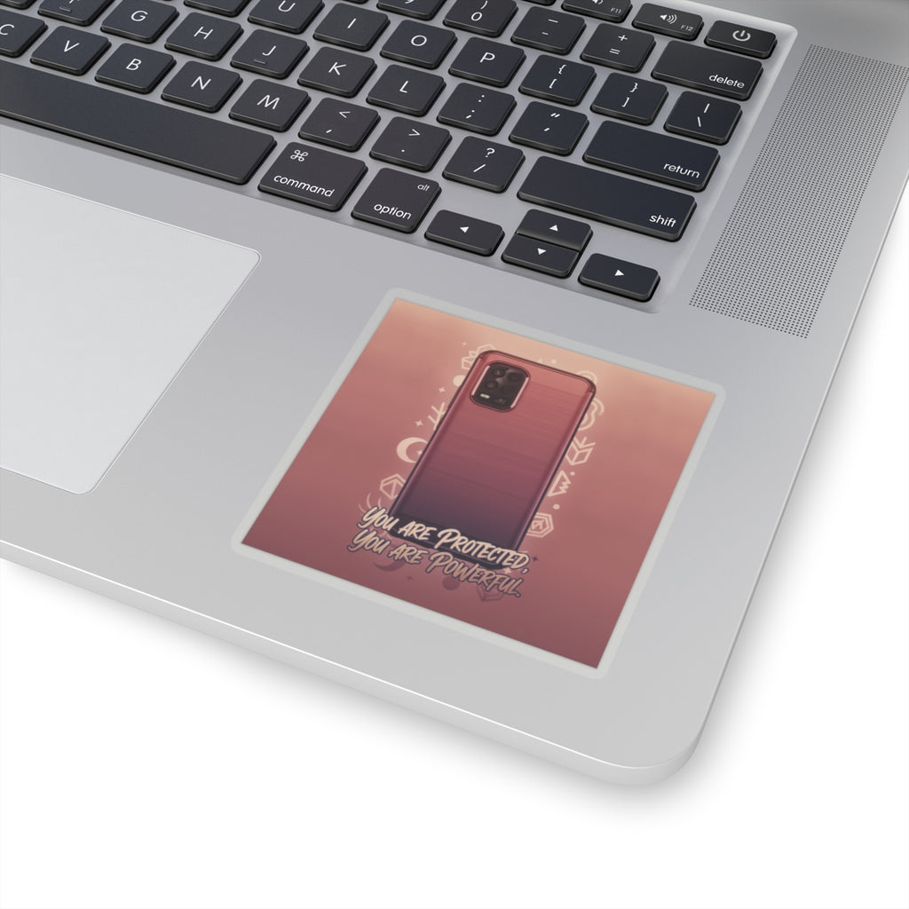 Affirmation — Phone — Kiss-Cut Sticker