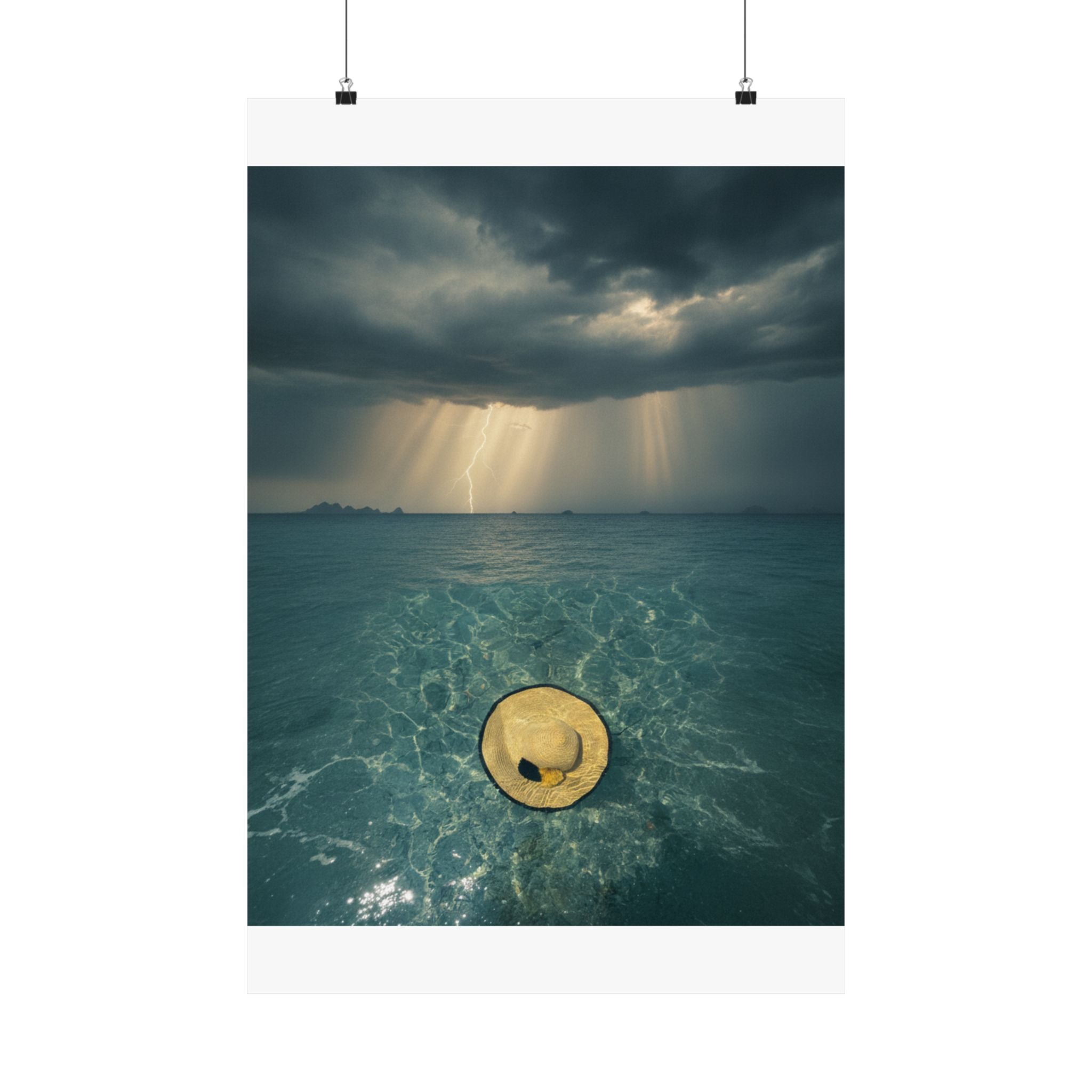 Dramatic Storm art print by Zukkay