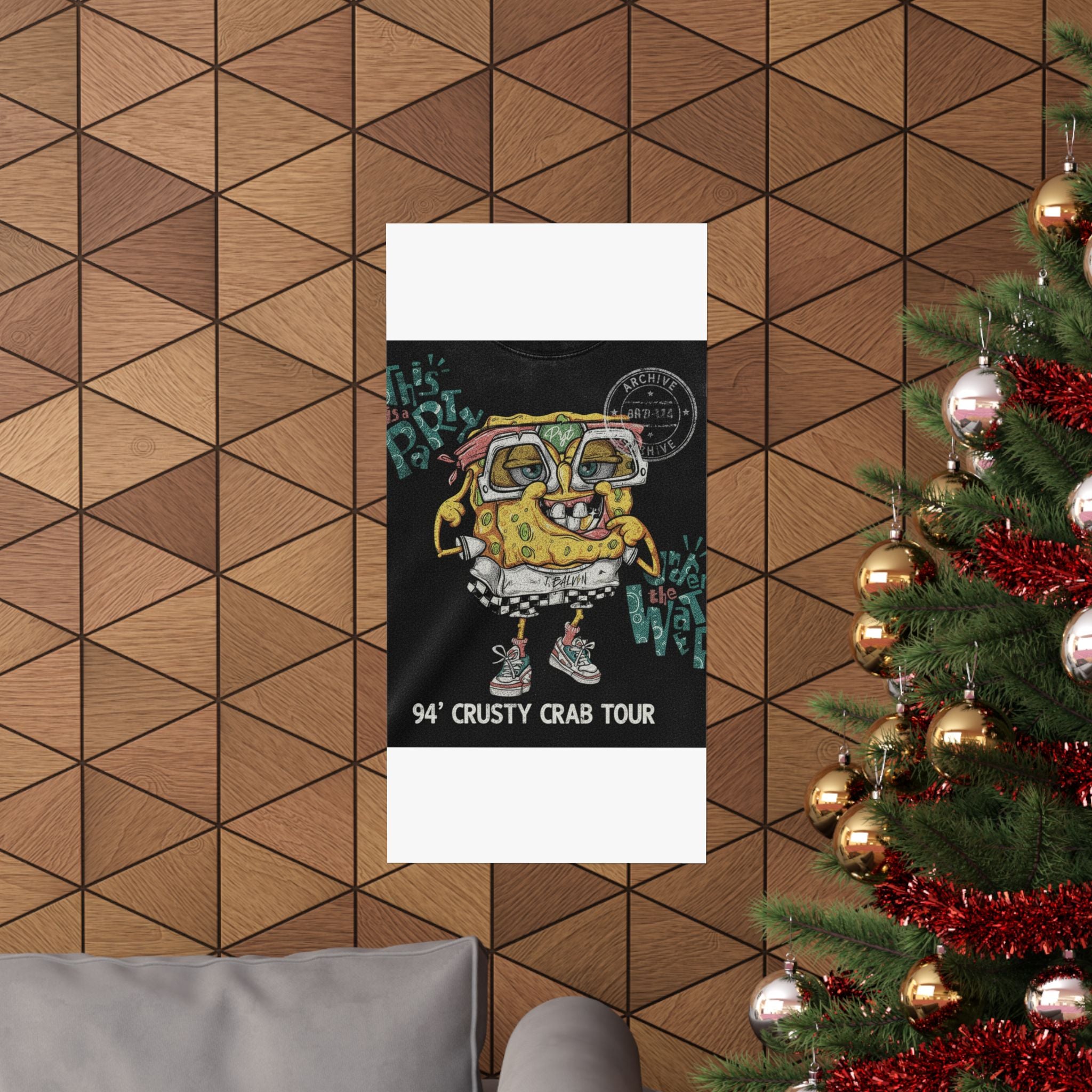 Vintage Bootleg — Sponge — Matte Poster