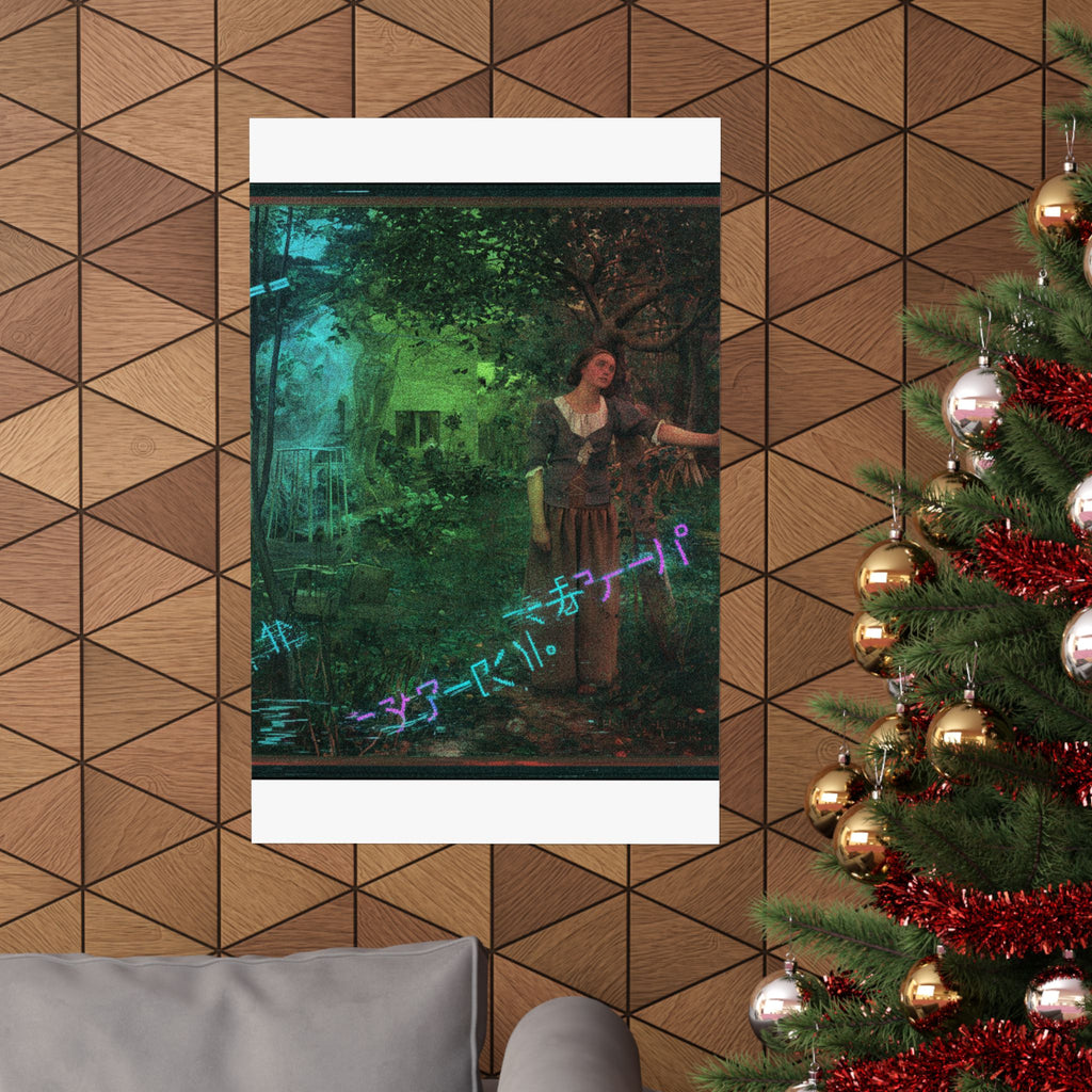 Glitch Culture — Person — Matte Poster