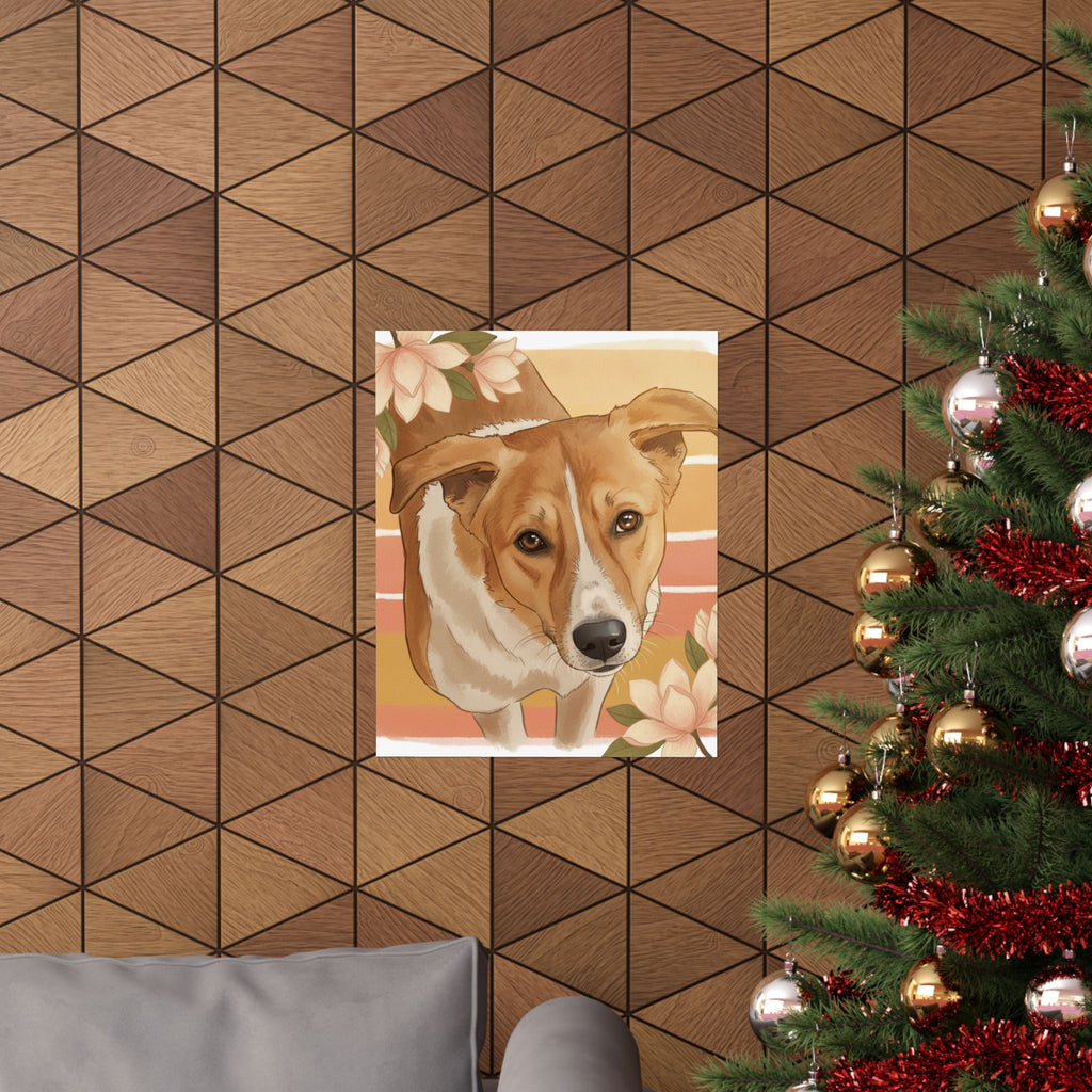 Southern Sunset — Dog — Matte Poster