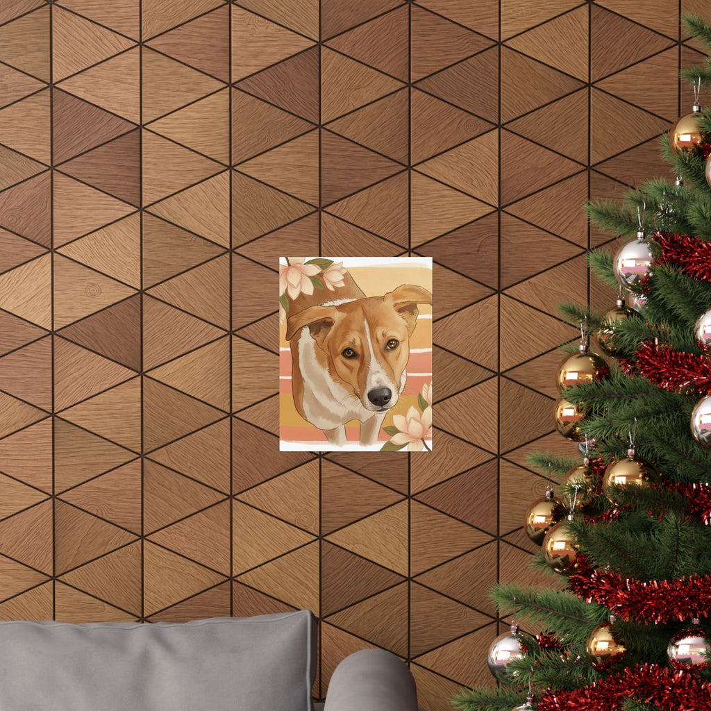 Southern Sunset — Dog — Matte Poster