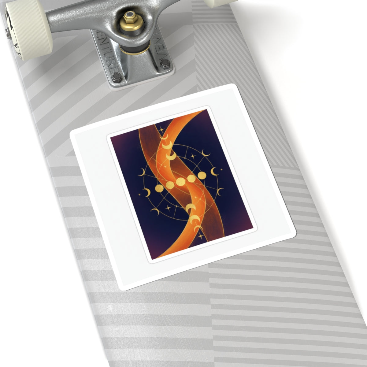 Celestial kiss-cut sticker — product view 9