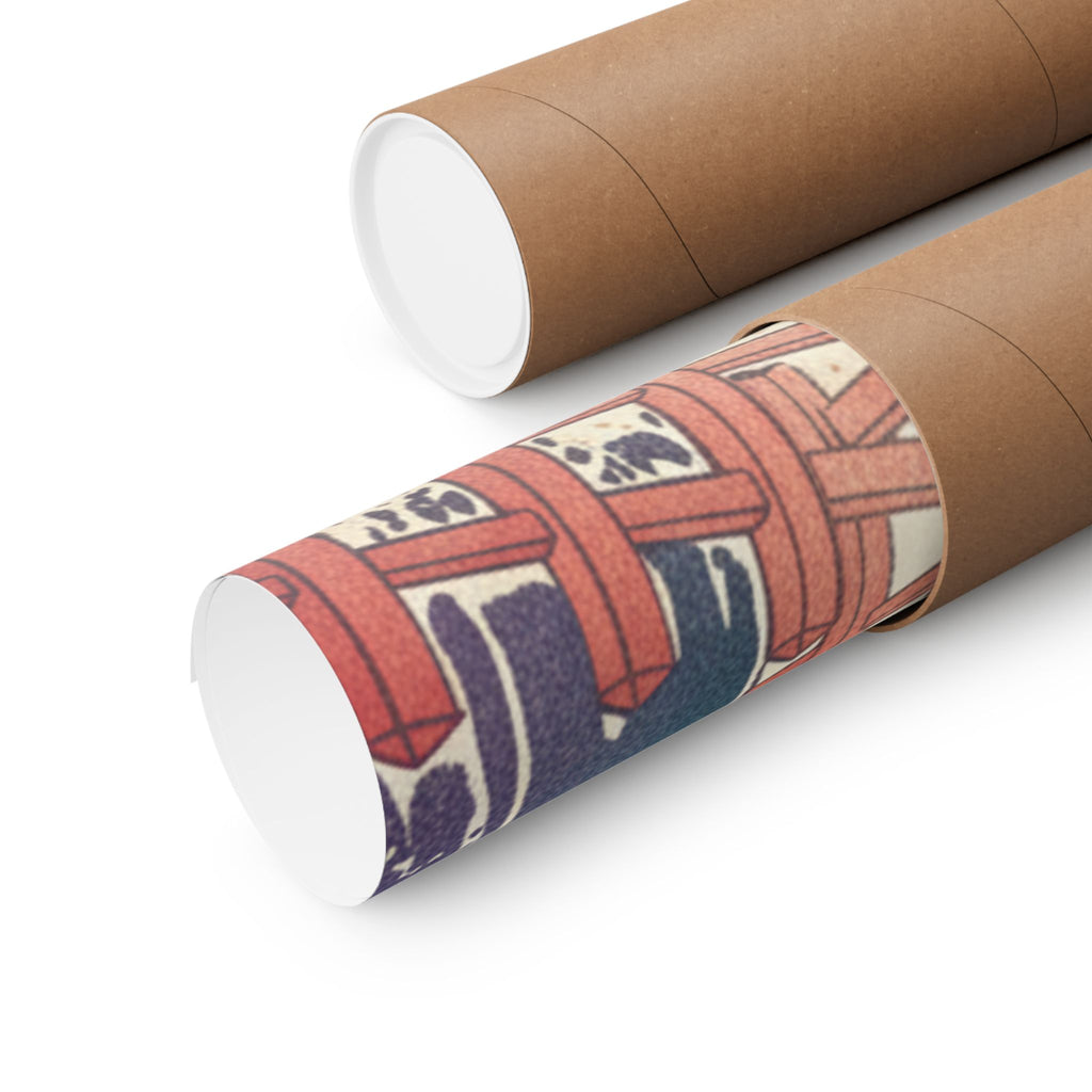 Affirmation — History Of Kamakura: Building Tsurugaoka Hachiman Shrine — Matte Poster