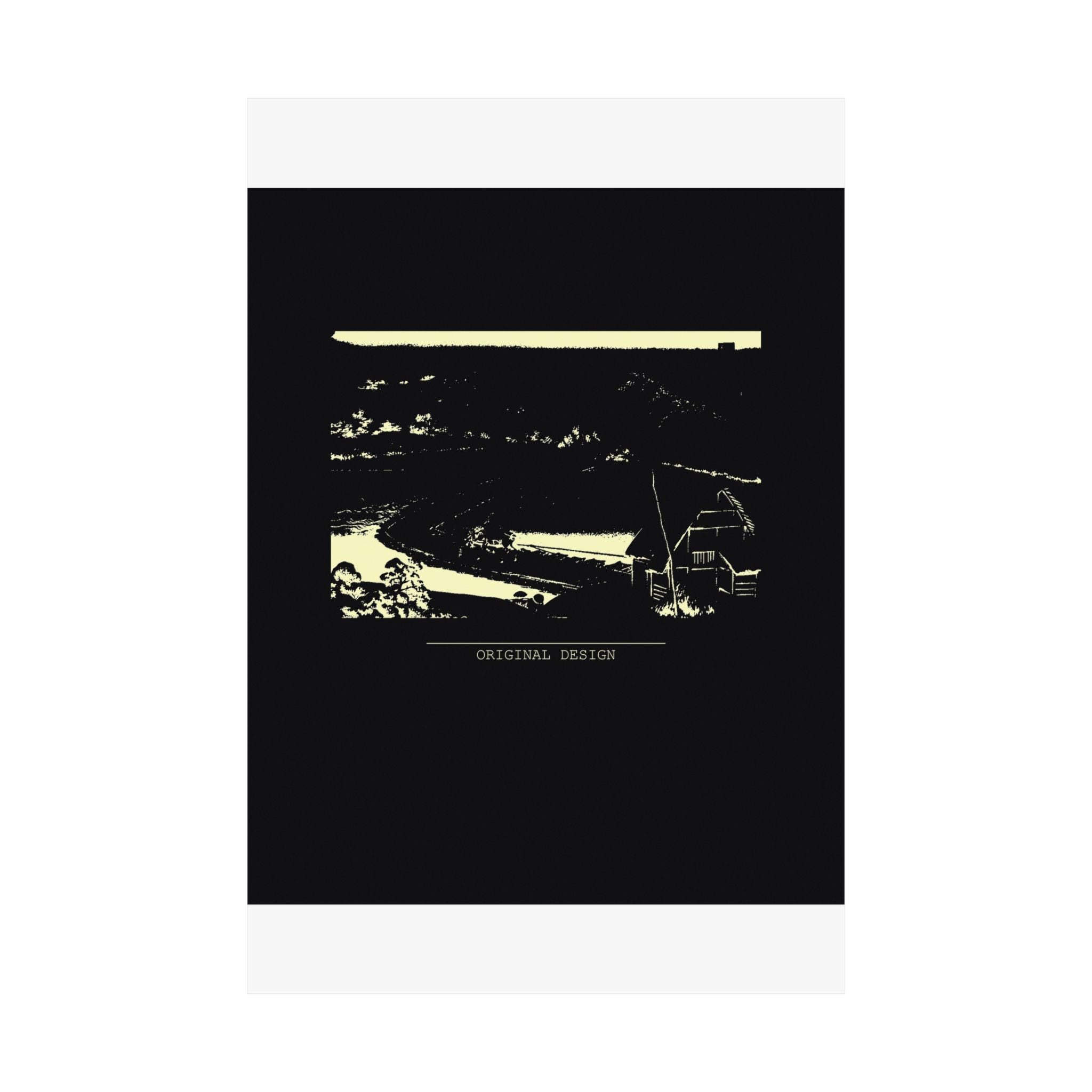 Minimalist Single Ink Clothing art print — product view 6