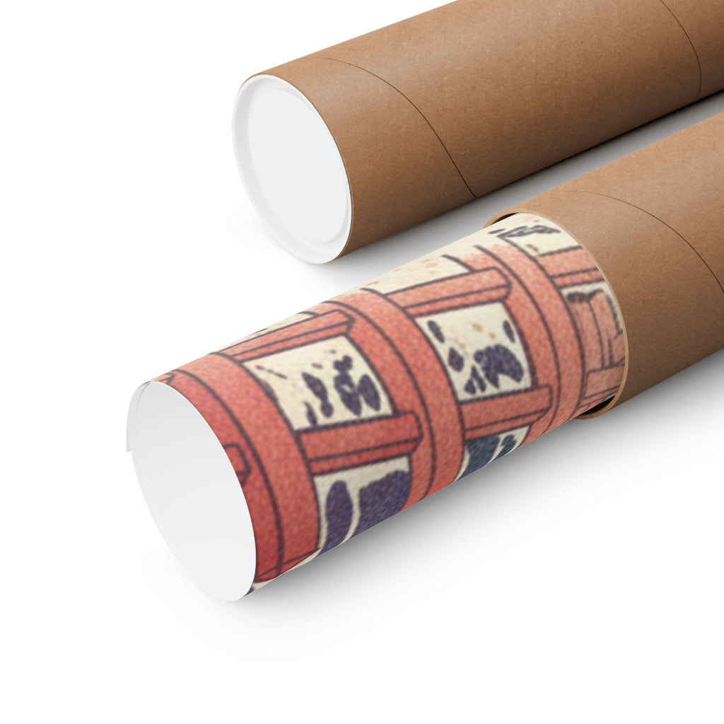 Affirmation — History Of Kamakura: Building Tsurugaoka Hachiman Shrine — Matte Poster