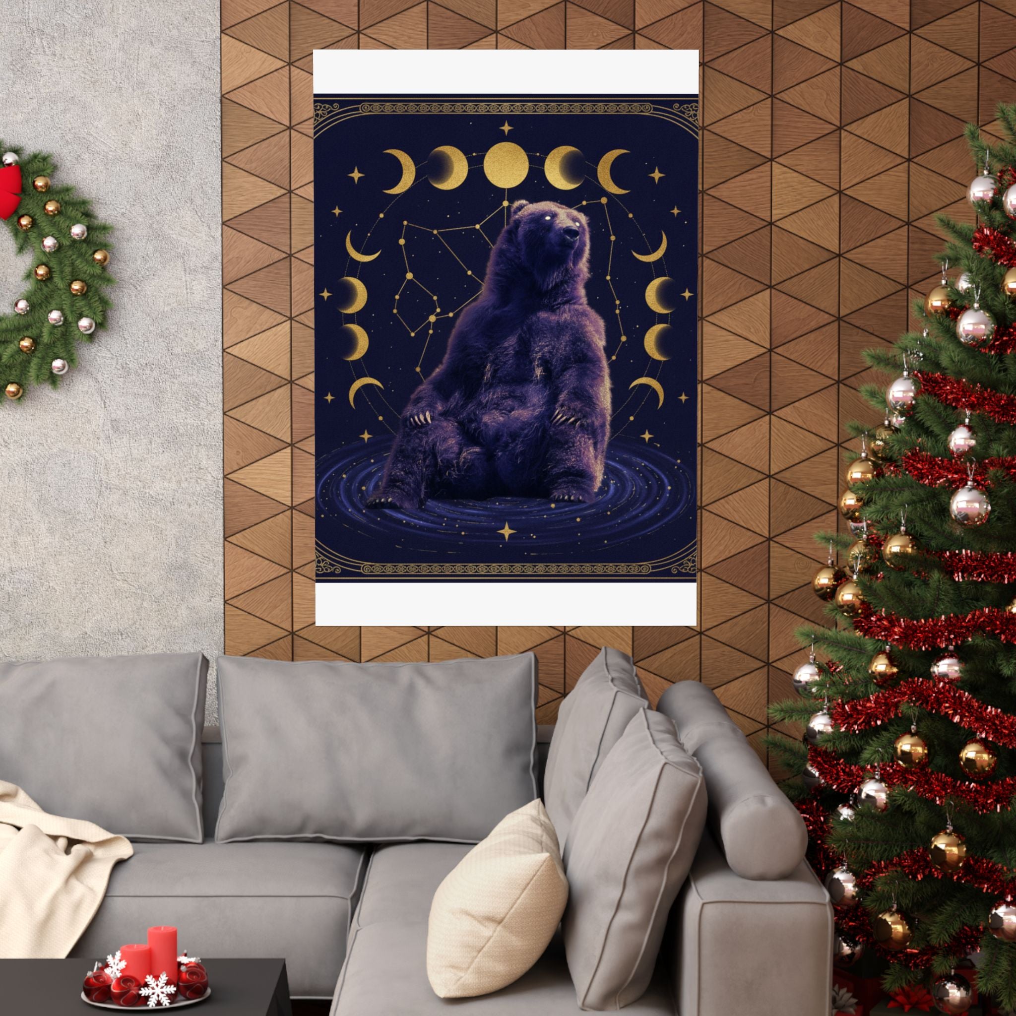 Celestial — Bear — Matte Poster