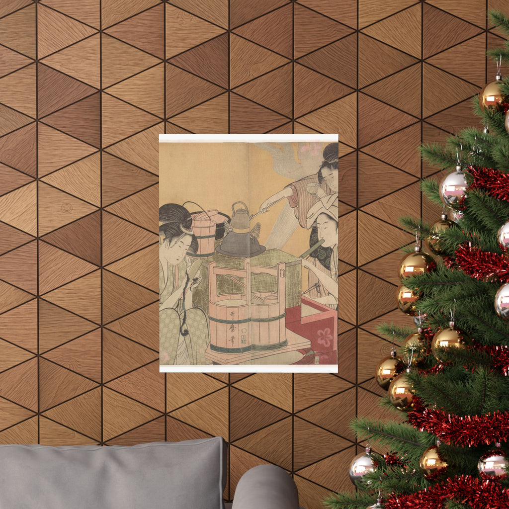 Southern Sunset — Kitchen Scene — Matte Poster