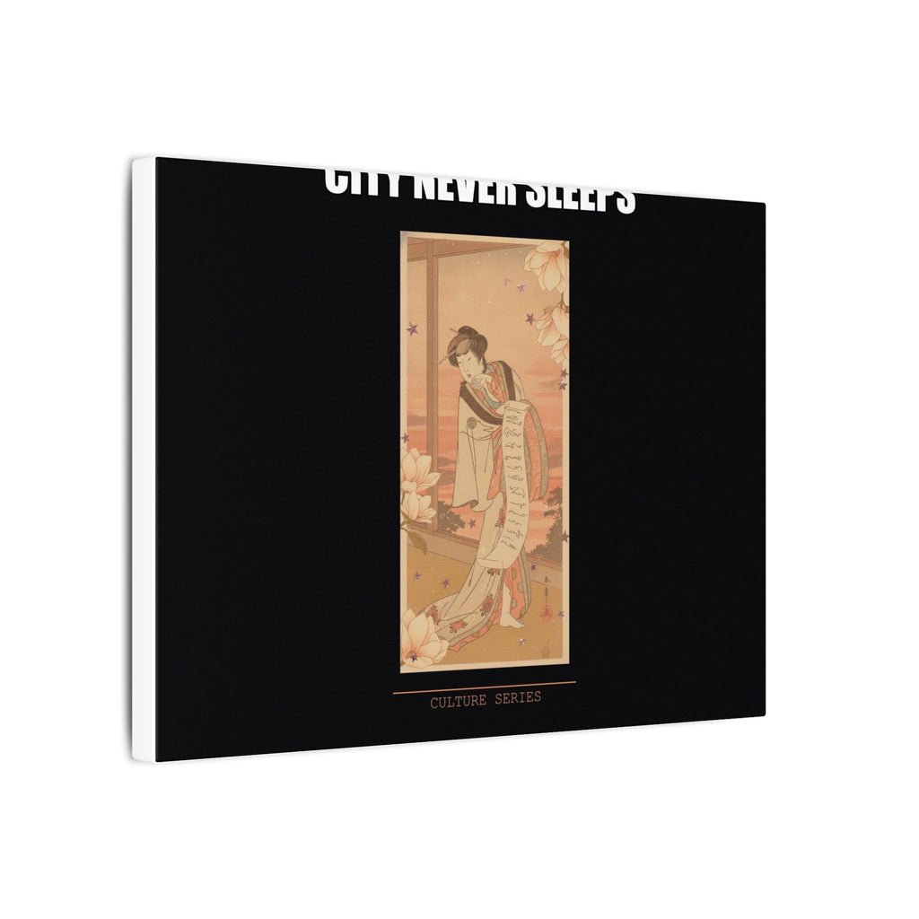 STREET CERTIFIED | The Second Yamashito Kinsaku As A Courtesan Standing In A Room — Matte Canvas
