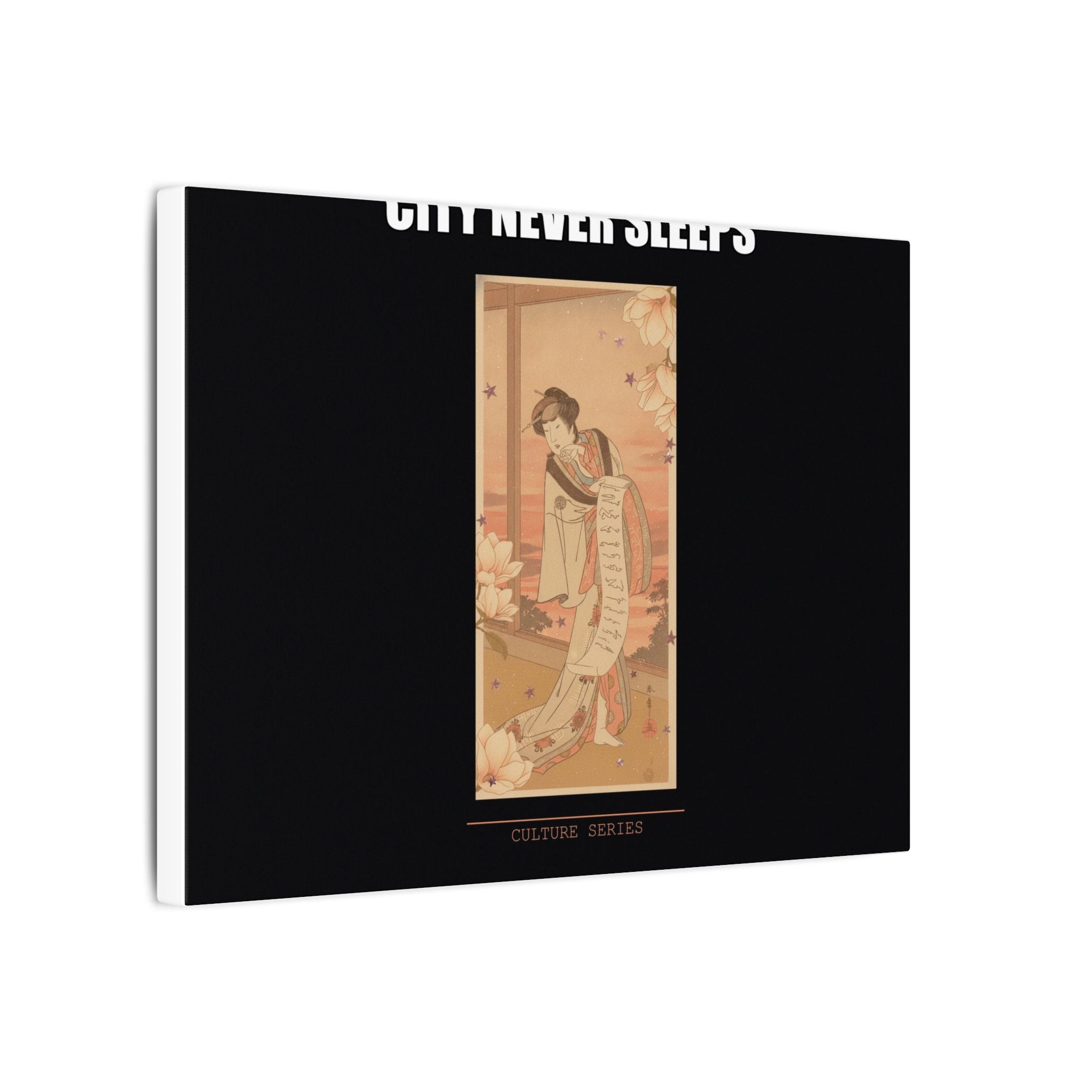 STREET CERTIFIED | The Second Yamashito Kinsaku As A Courtesan Standing In A Room — Matte Canvas