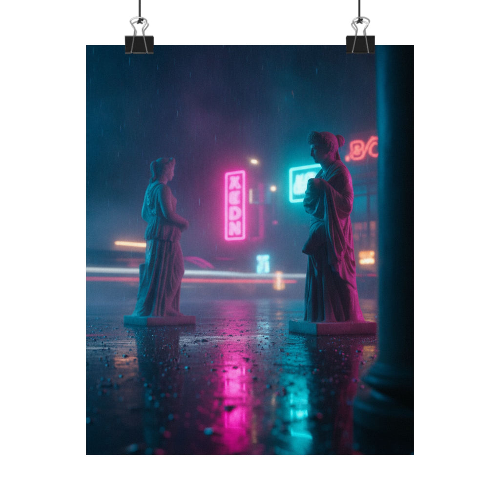 Neon Noir art print — product view 6