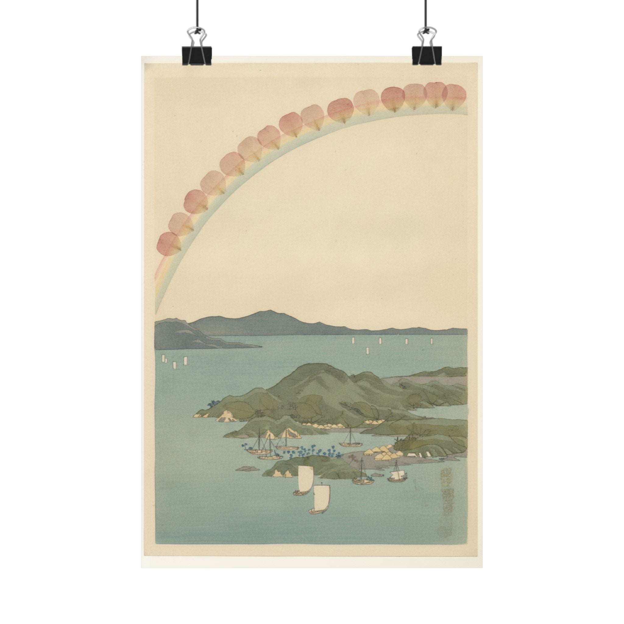 Botanical — Tsushima Kaigan Yubare — Matte Poster
