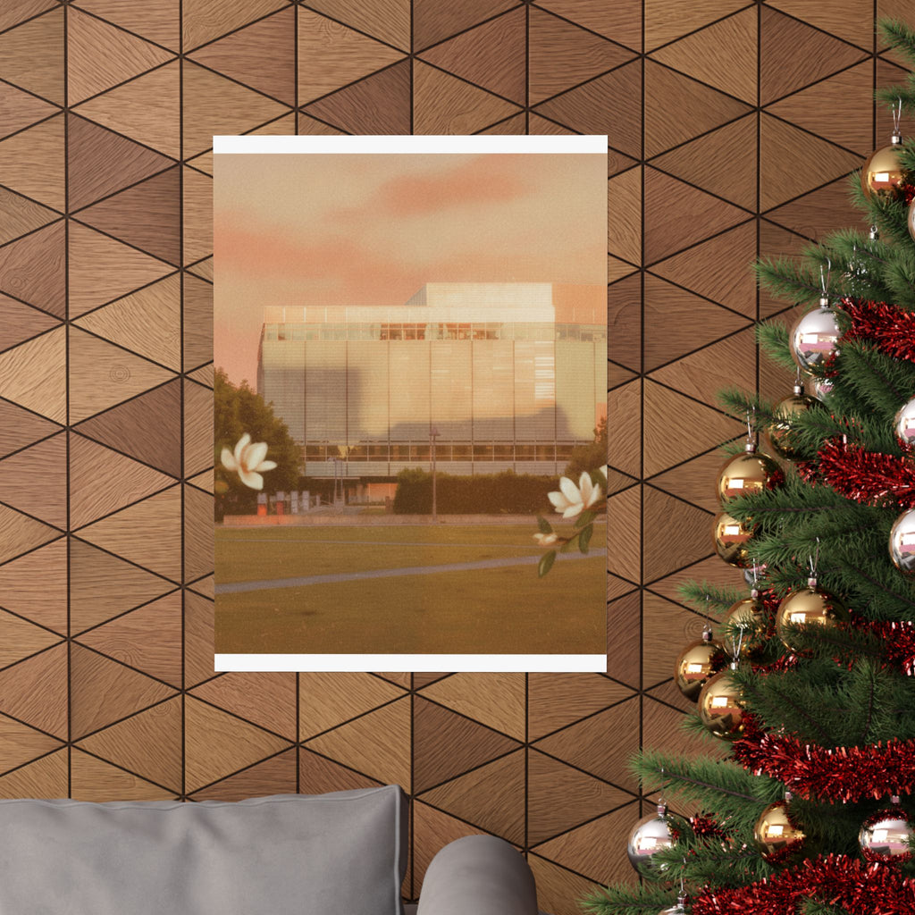Southern Sunset — Building — Matte Poster