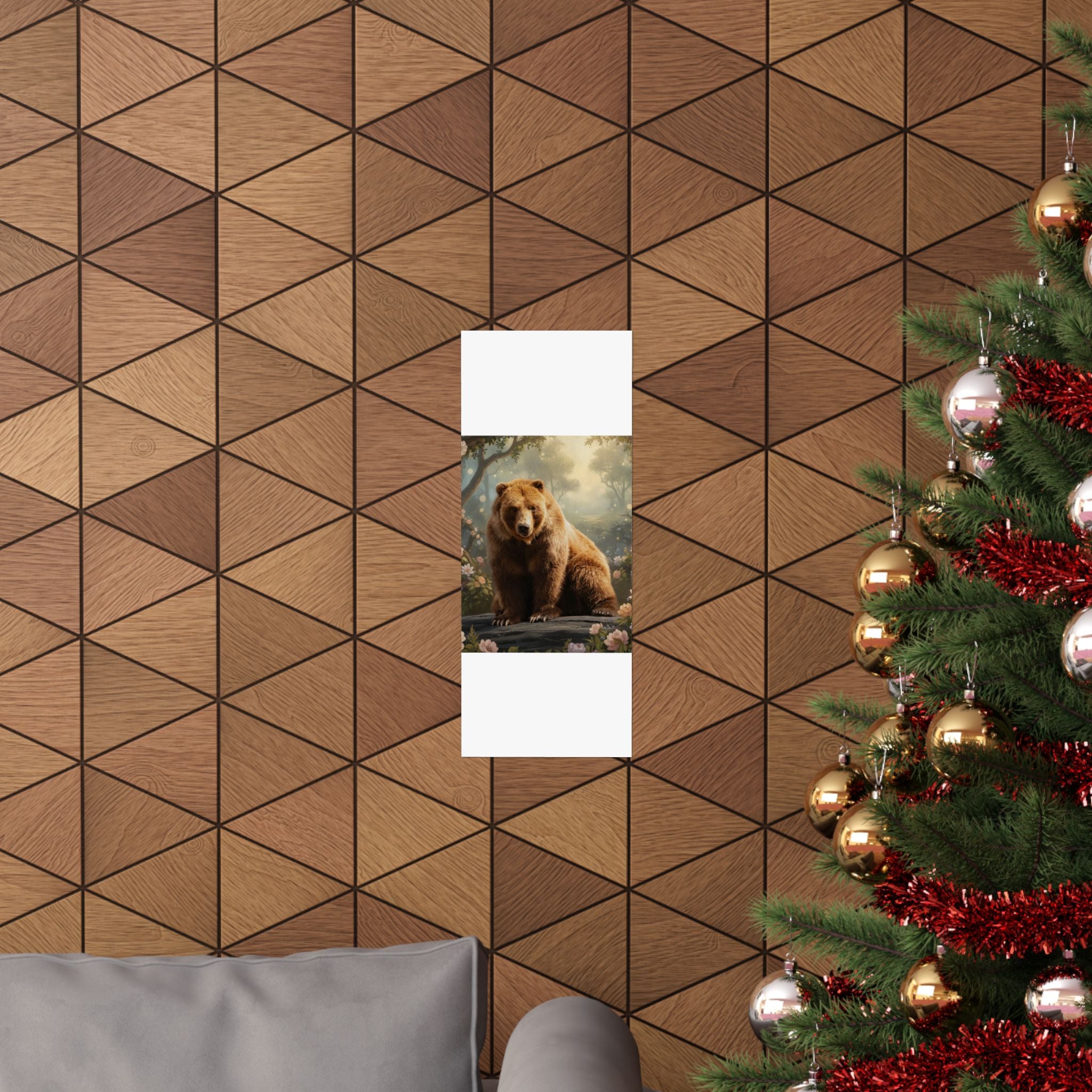 Scenic Nature — Bear — Matte Poster