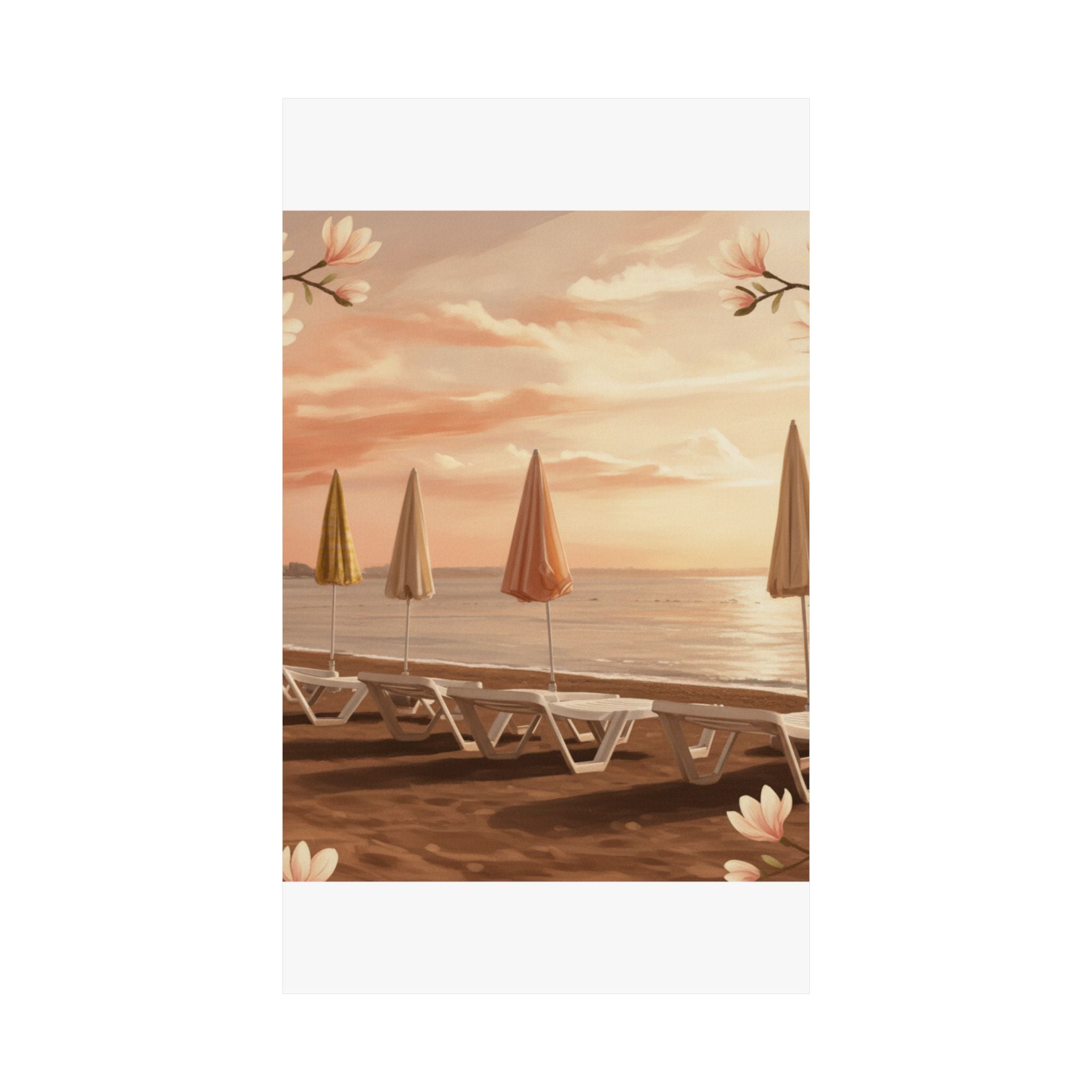 Southern Sunset — Umbrella — Matte Poster