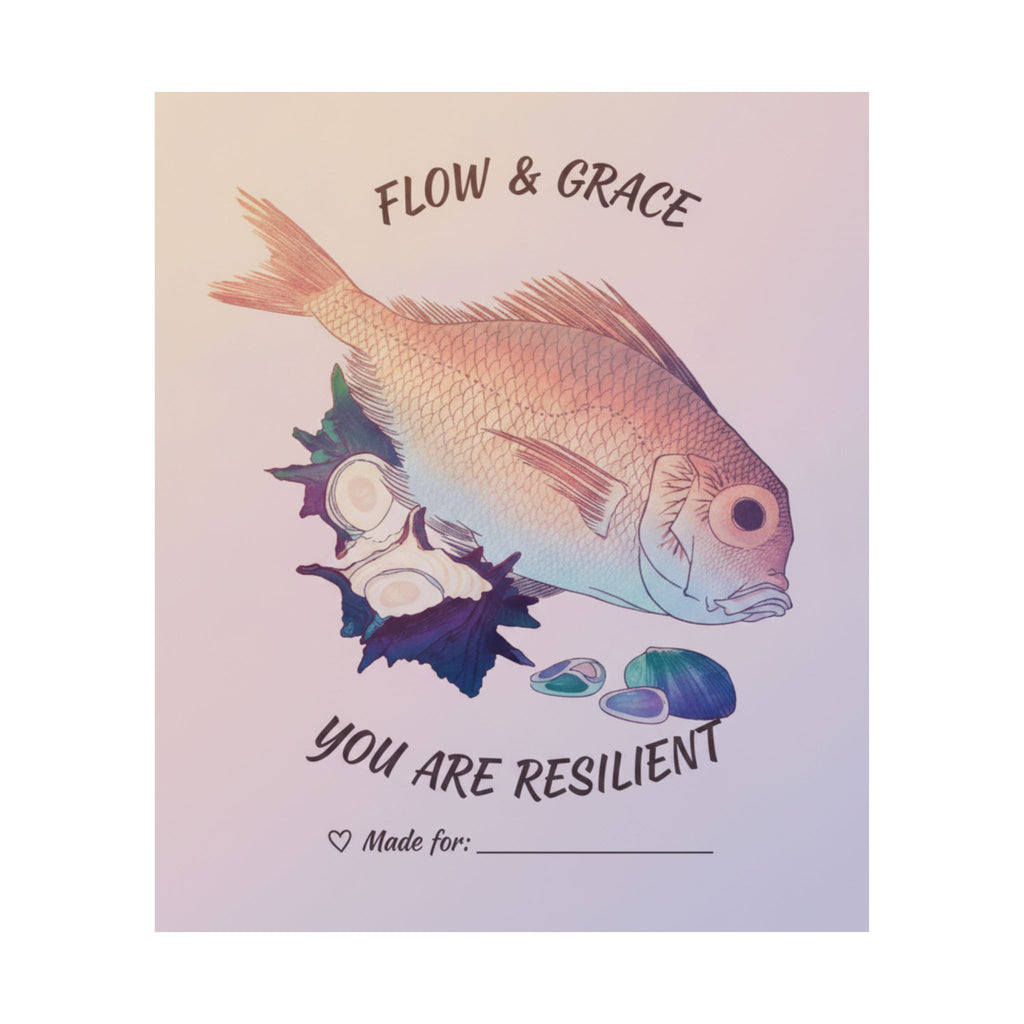 Affirmation — Tai Fish And Top-Shells — Matte Poster