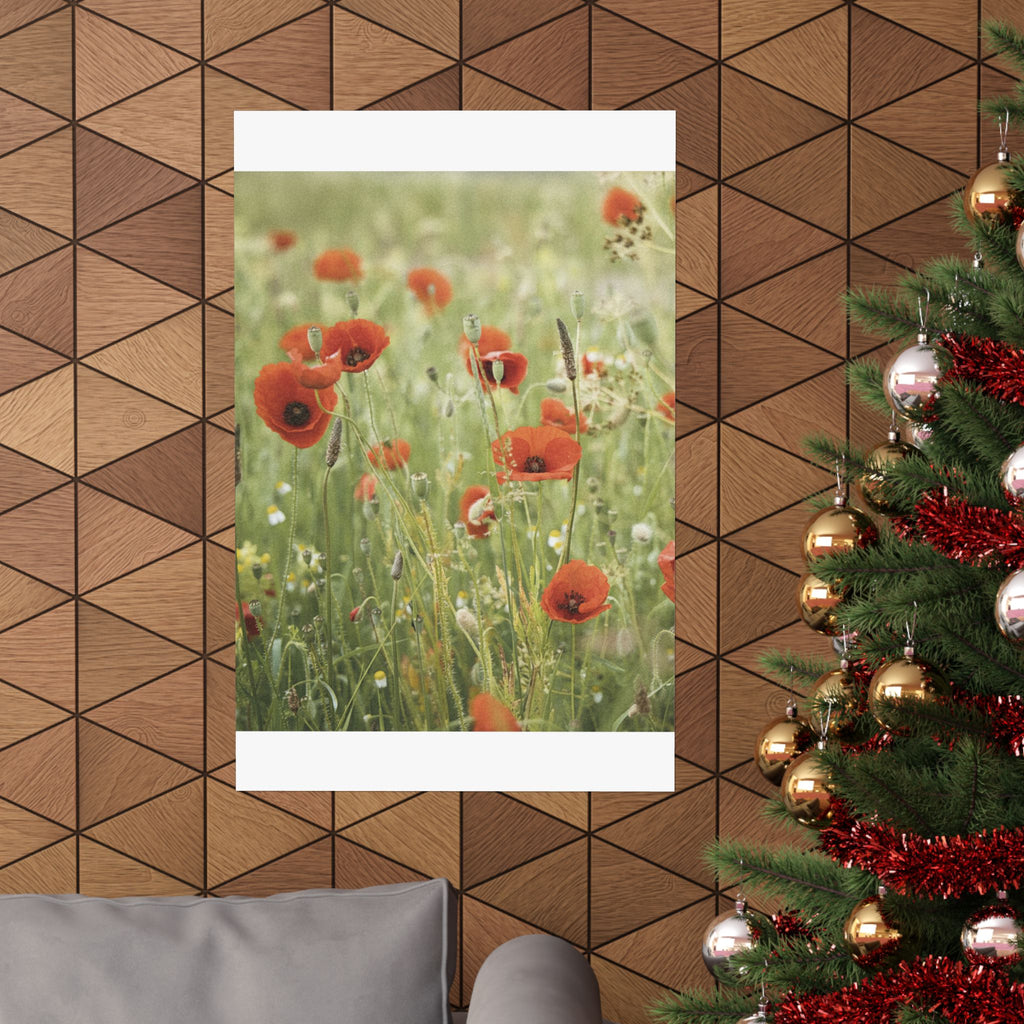Watercolor — Flower — Matte Poster