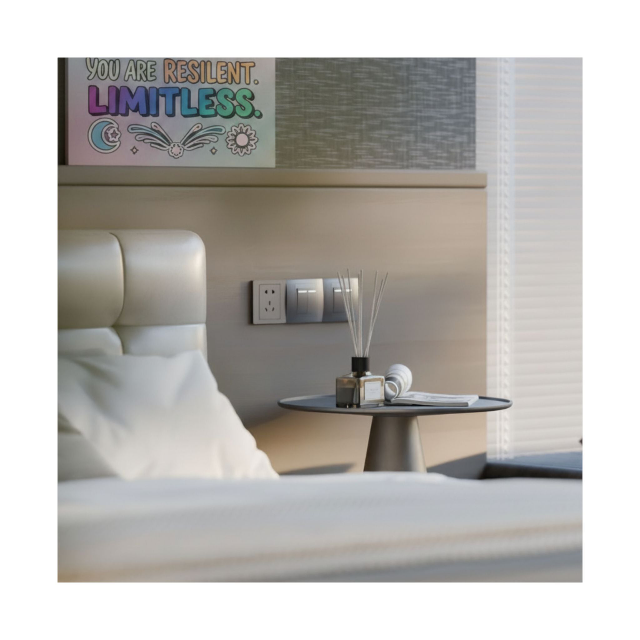 Affirmation — Bedroom — Matte Poster