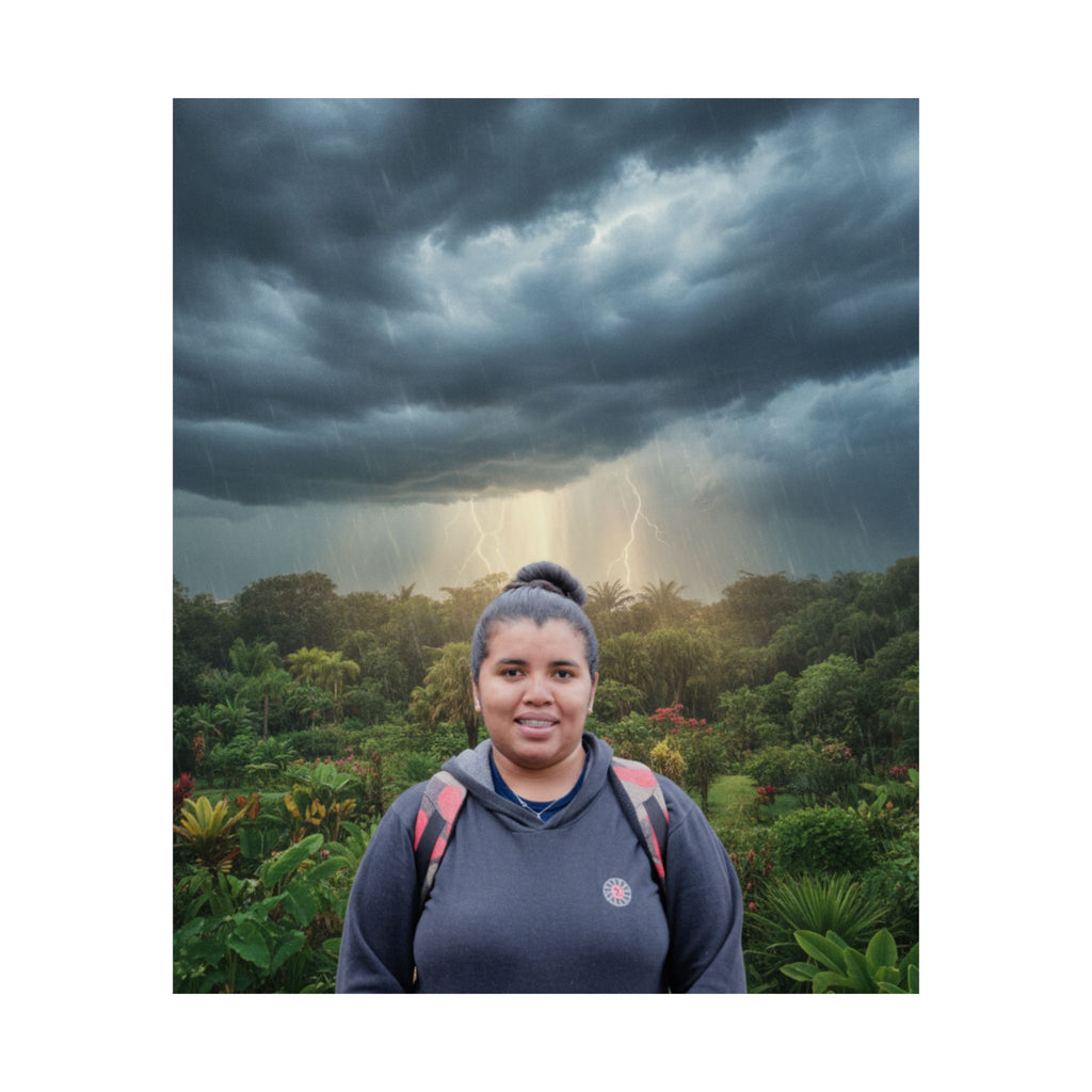 Dramatic Storm — Person — Matte Poster — Poster 2