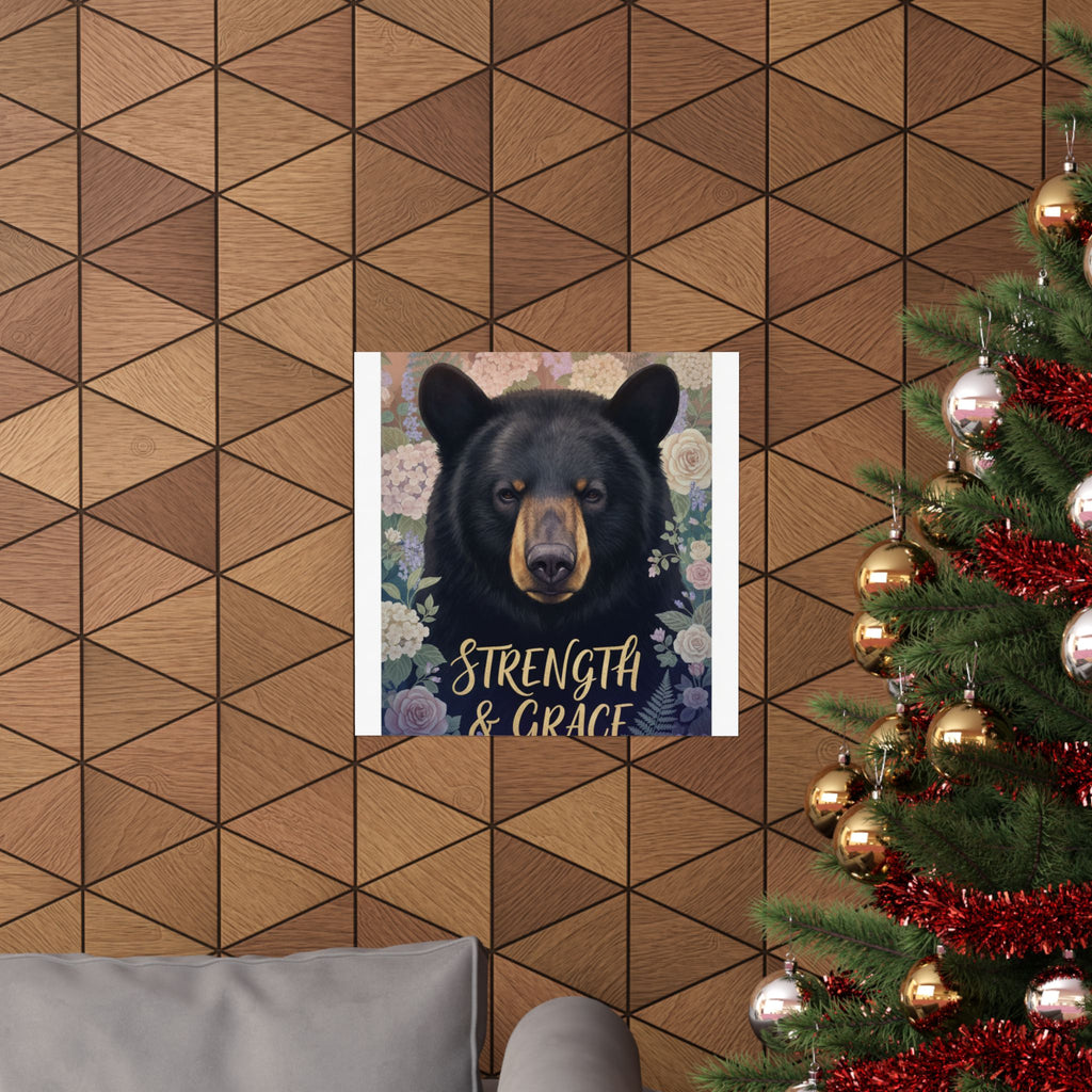 Affirmation — Bear — Matte Poster