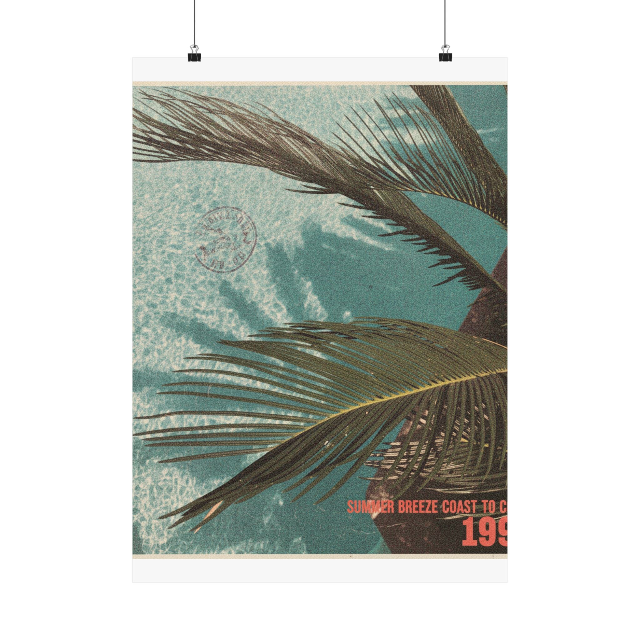 Vintage Bootleg — Palm — Matte Poster