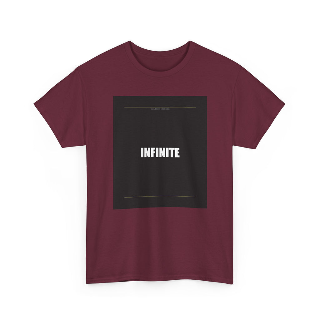 INFINITE Bold Type Charcoal Block Graphic Tee