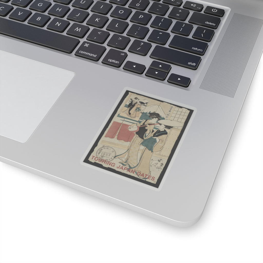 Vintage Bootleg — Two Tori-Oi, Or Itinerant Women Musicians Of The Eta Class — Kiss-Cut Sticker