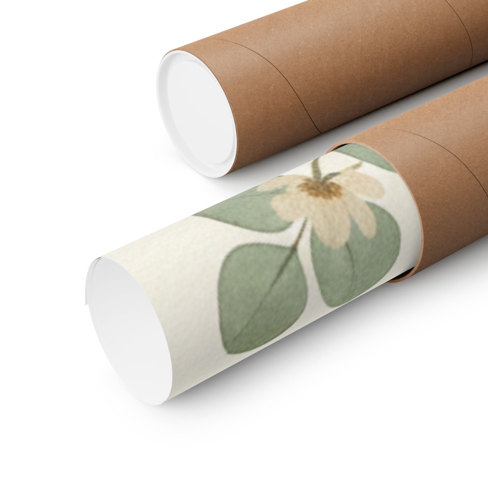 Pressed Lavender & Eucalyptus Garland Matte Poster