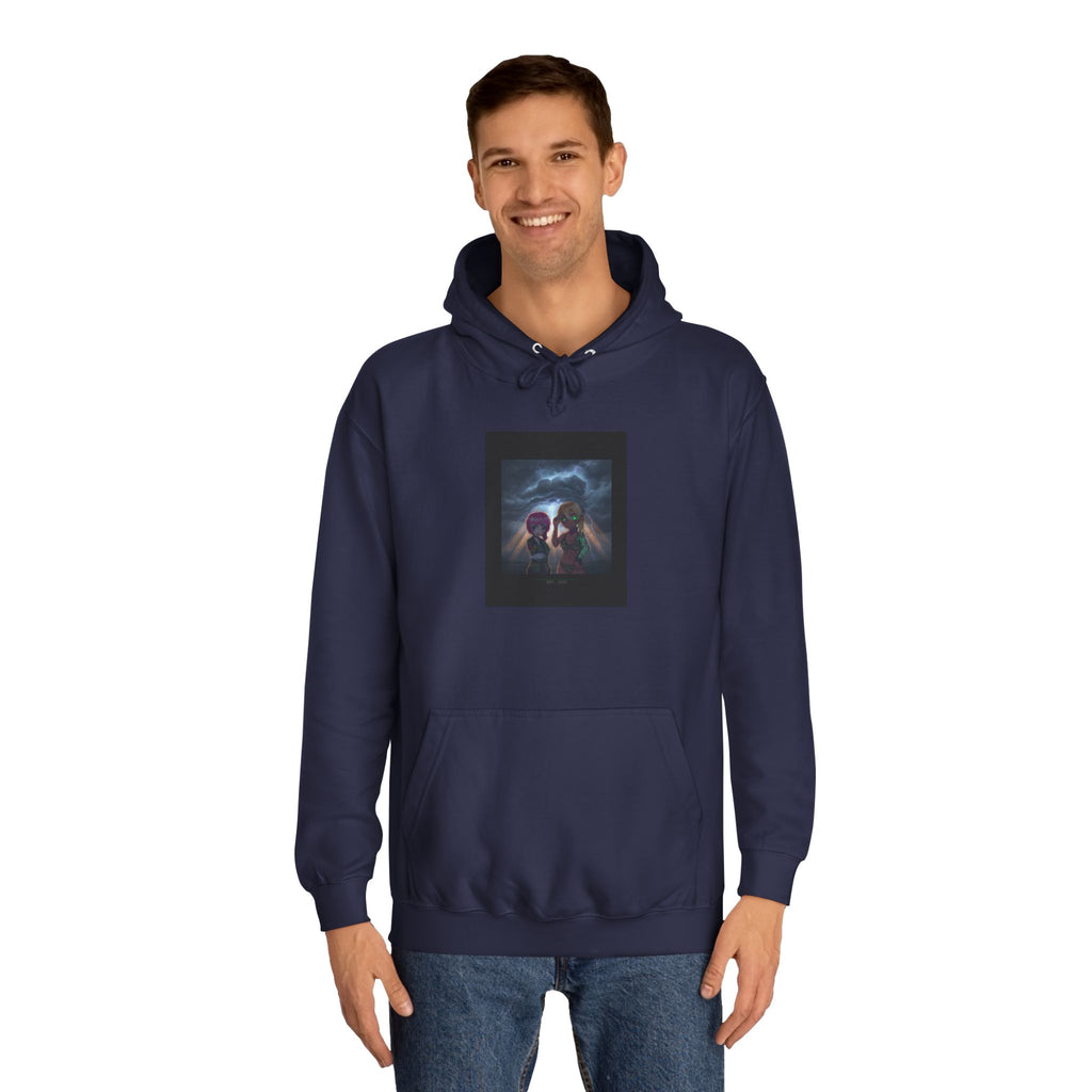 Anime Lightning Storm Sky Dramatic Pullover Hoodie