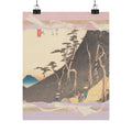 Affirmation — Station Twenty-Six: Nissaka, Sayo No Nakayama, From The Fifty-Three Stations Of  — Matte Poster