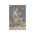Product Marketing — Konosato Of Takeya Seated, Holding An Incense Burner — Kiss-Cut Sticker