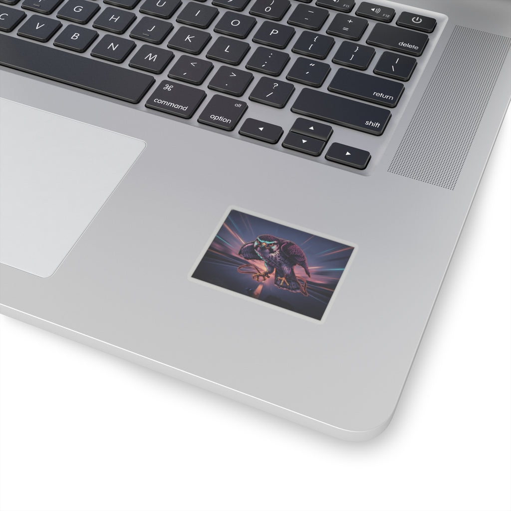 Fast Furious — Hawk Tied To Perch — Kiss-Cut Sticker