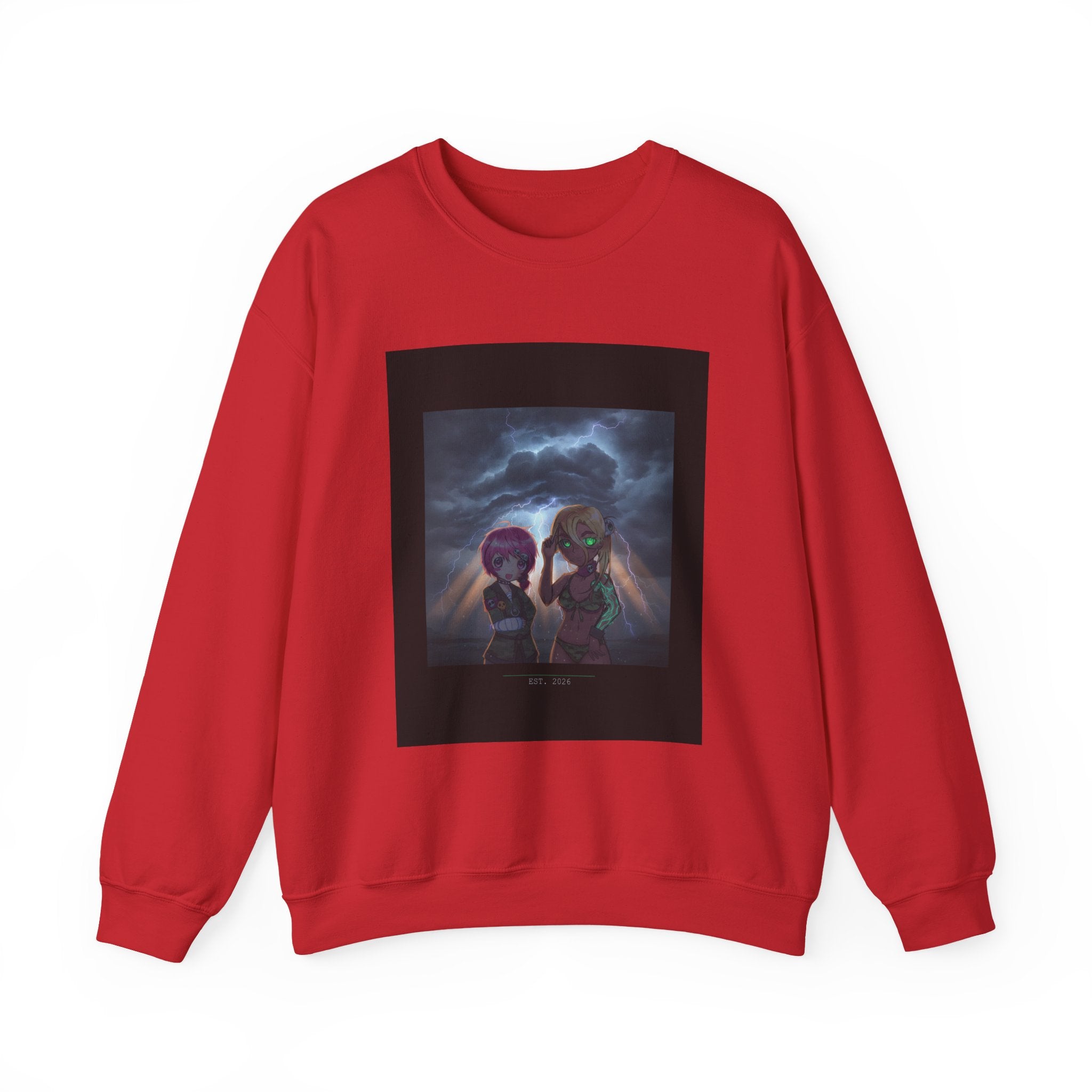 CITY NEVER SLEEPS crewneck sweatshirt — product view 6