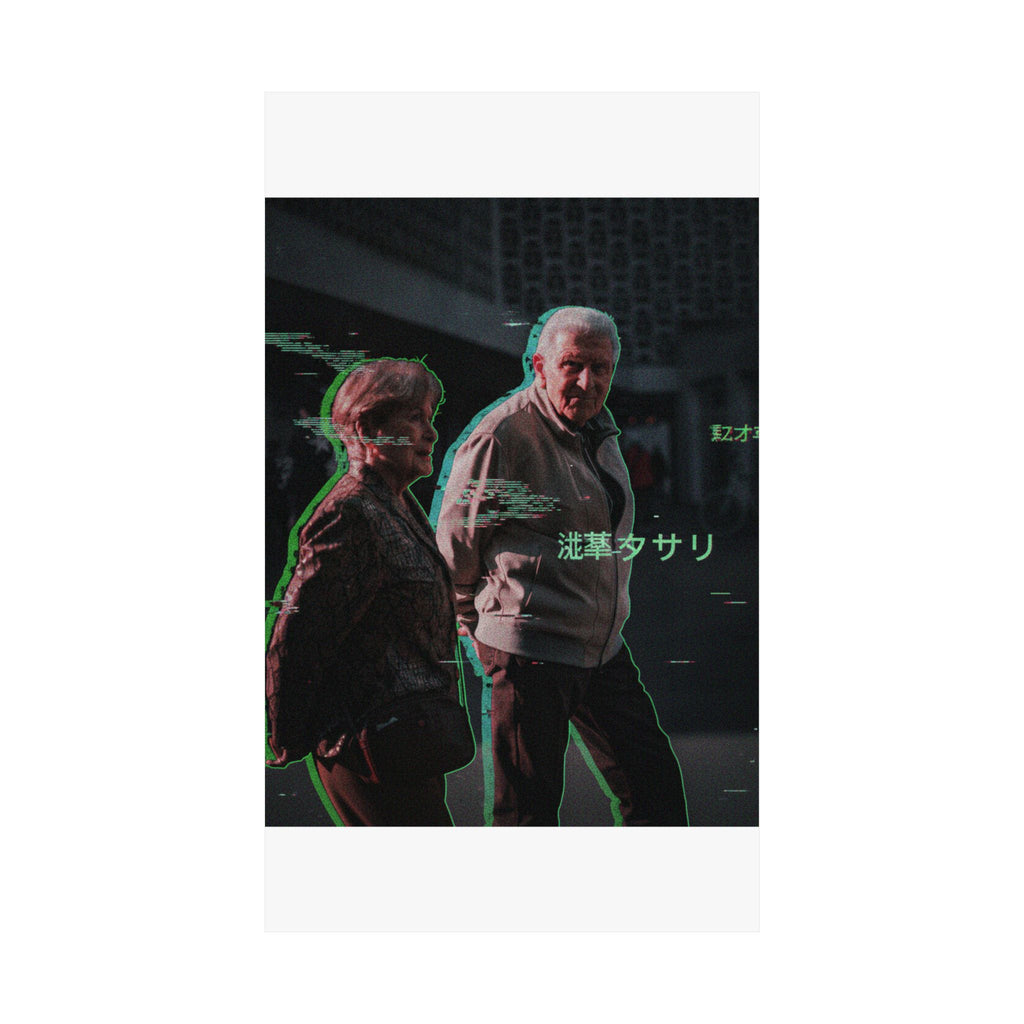 Glitch Culture — Person — Matte Poster