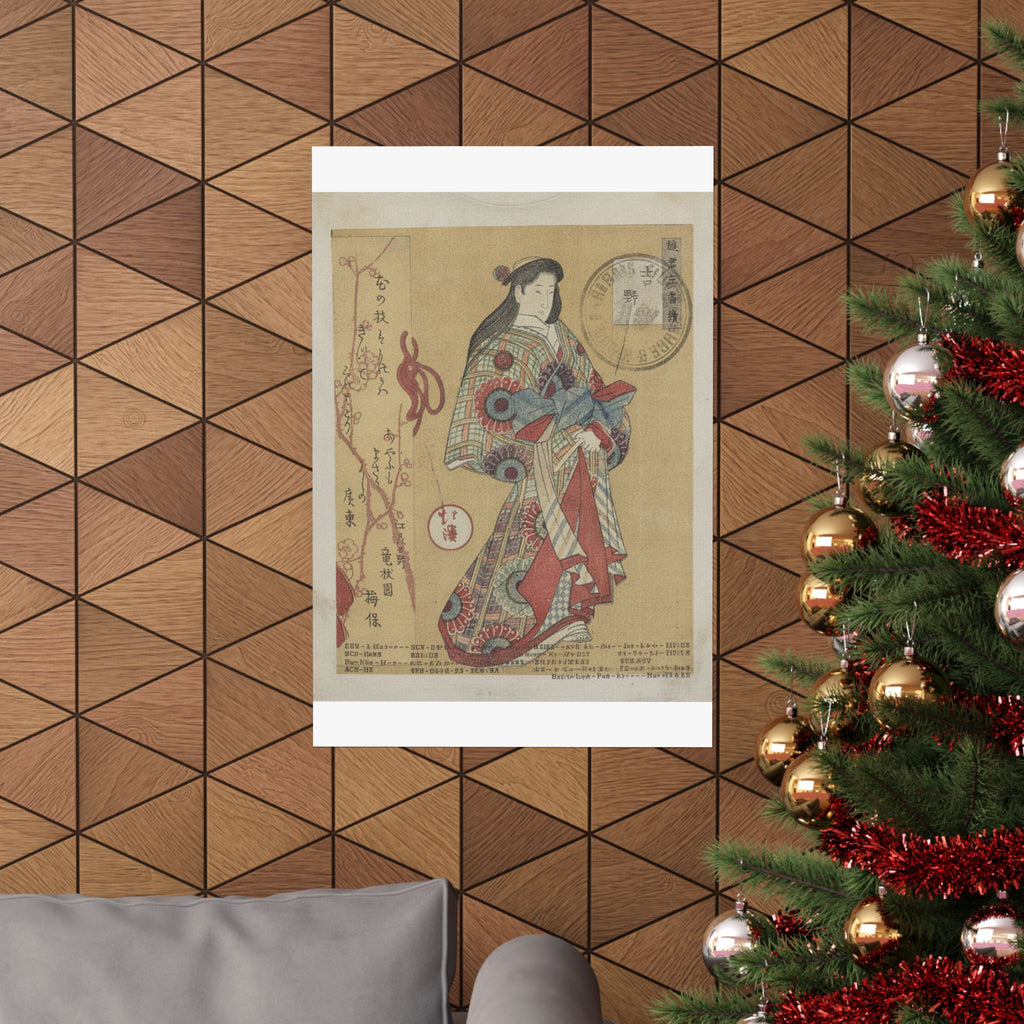Vintage Bootleg — Figure Of A Woman — Matte Poster